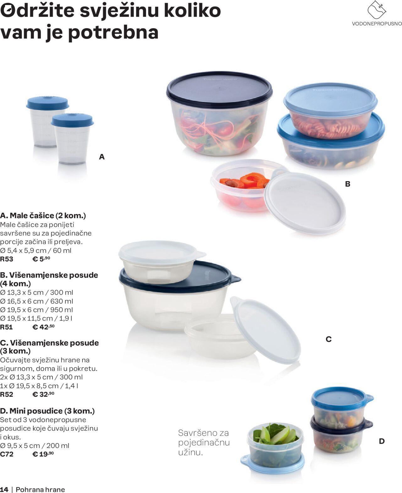 tupperware - Autumn - Winter 2024/2025 Catalogue Tupperware novi 01.09.2024 - 31.12.2024 - page: 14