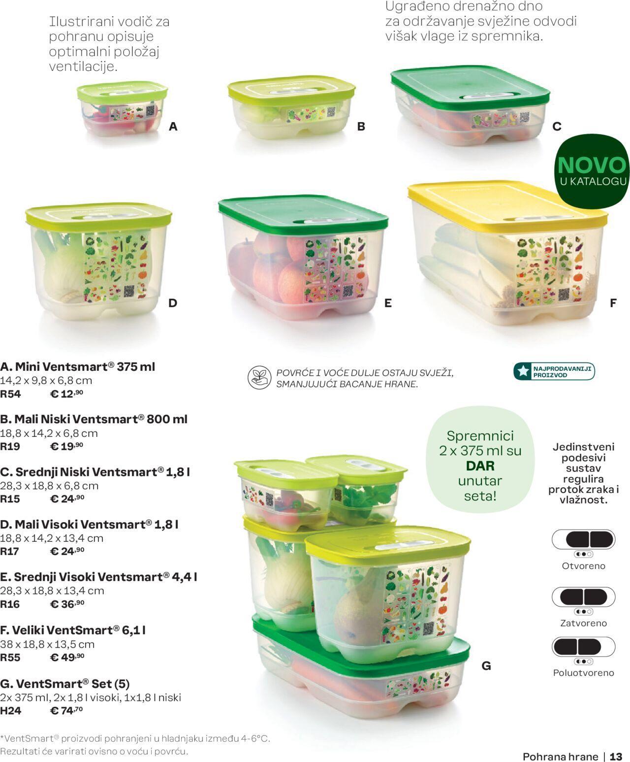 tupperware - Autumn - Winter 2024/2025 Catalogue Tupperware novi 01.09.2024 - 31.12.2024 - page: 13