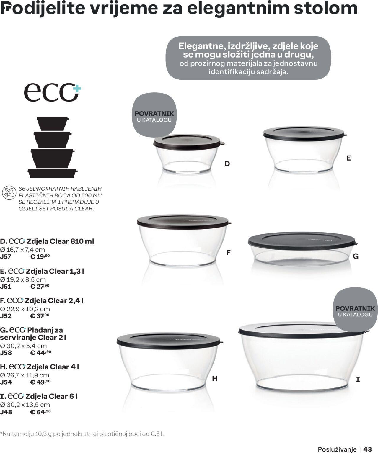 tupperware - Autumn - Winter 2024/2025 Catalogue Tupperware novi 01.09.2024 - 31.12.2024 - page: 43