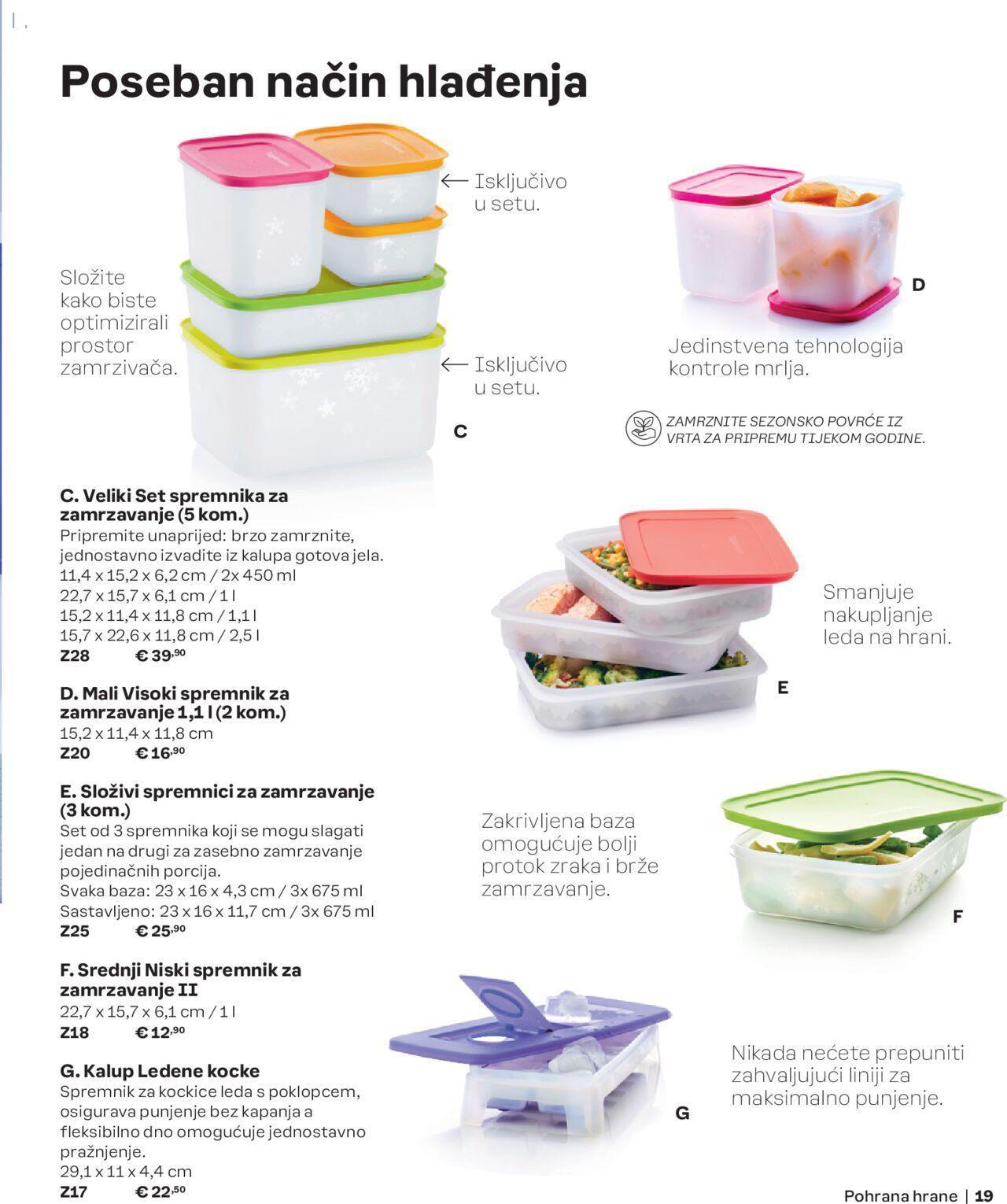 tupperware - Autumn - Winter 2024/2025 Catalogue Tupperware novi 01.09.2024 - 31.12.2024 - page: 19