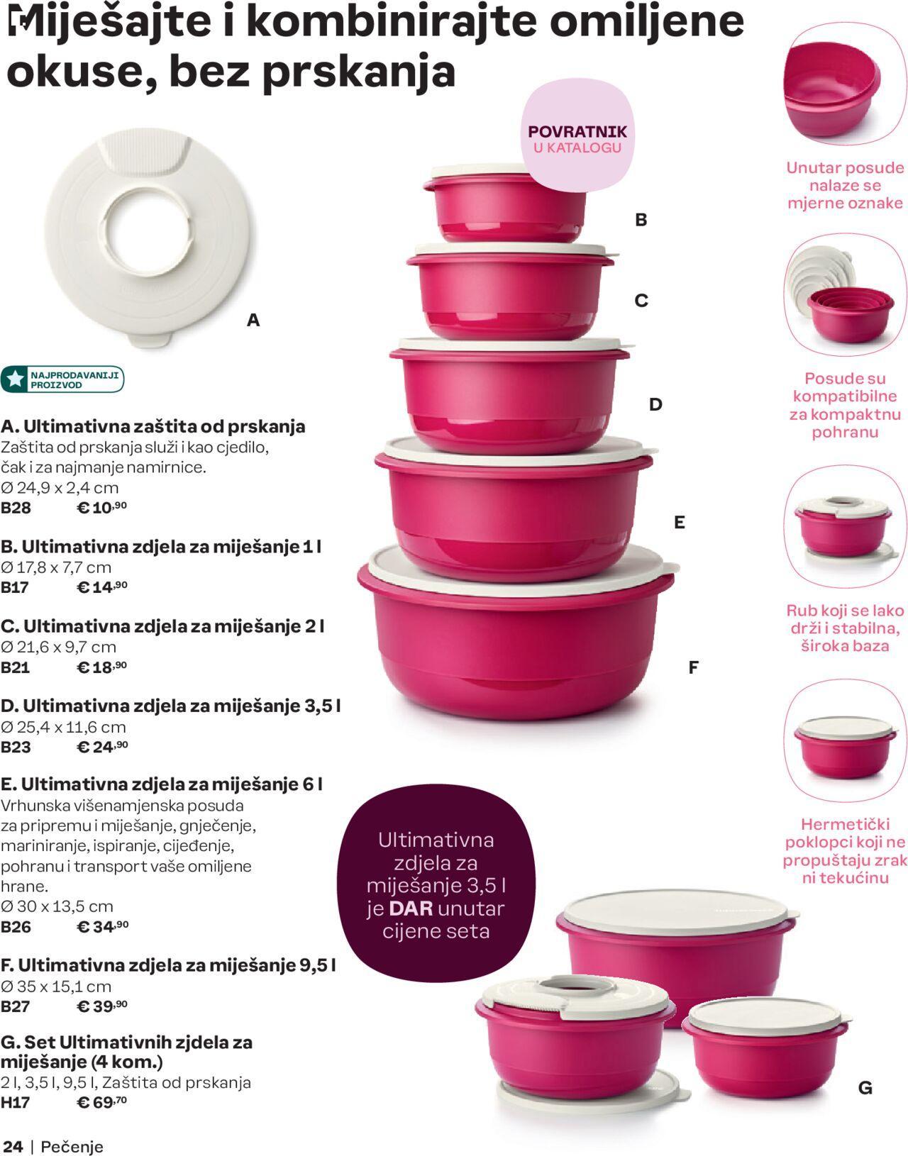 tupperware - Autumn - Winter 2024/2025 Catalogue Tupperware novi 01.09.2024 - 31.12.2024 - page: 24