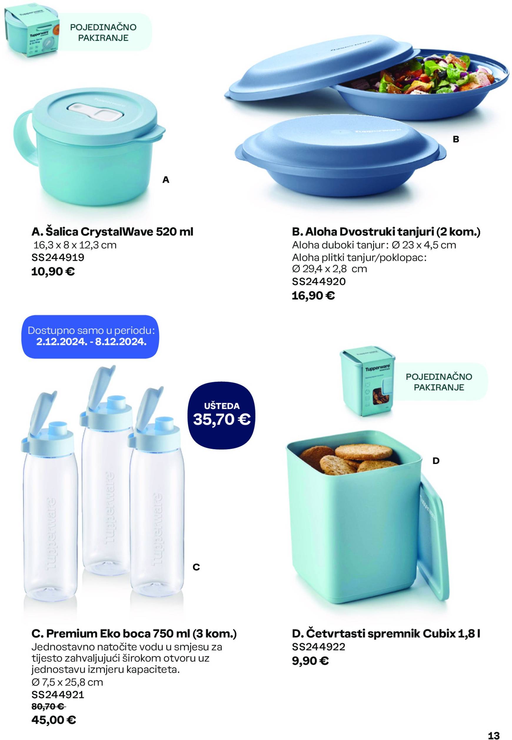 tupperware - Tupperware - Božić katalog vrijedi od 02.12. do 29.12. - page: 13