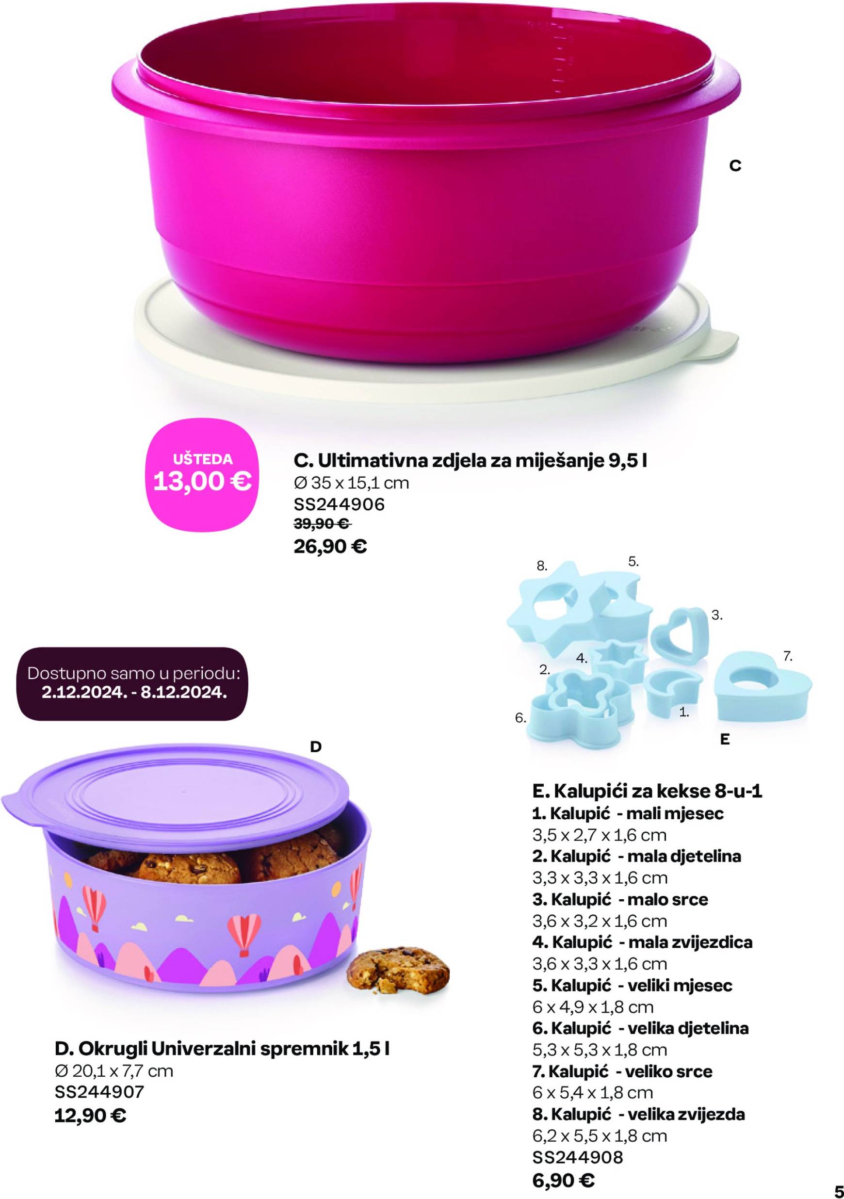 tupperware - Tupperware - Božić katalog vrijedi od 02.12. do 29.12. - page: 5