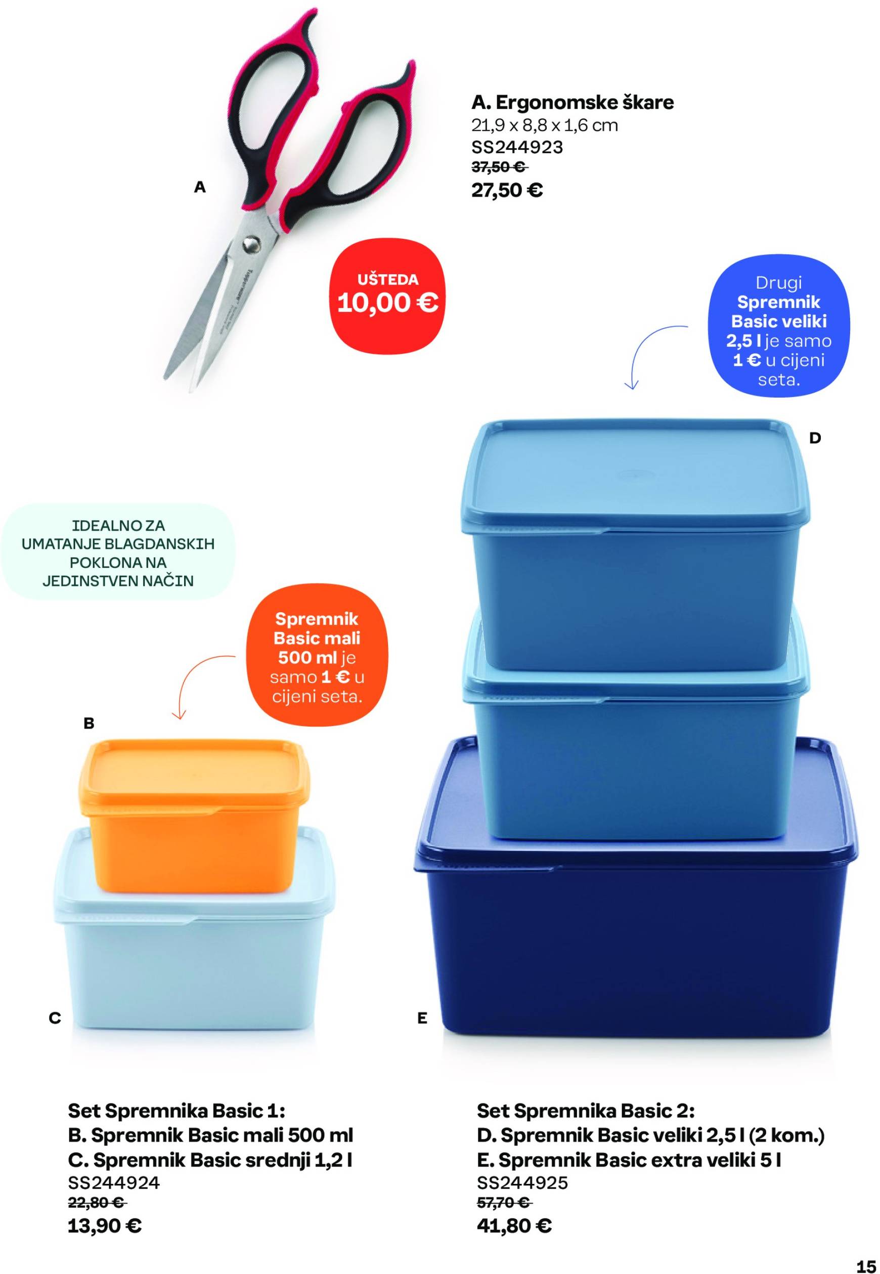 tupperware - Tupperware - Božić katalog vrijedi od 02.12. do 29.12. - page: 15