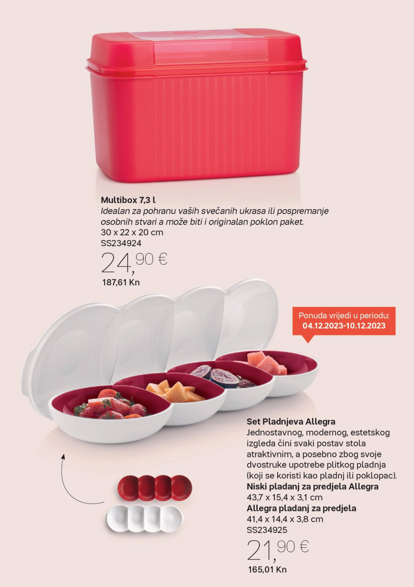 tupperware - Tupperware - Najbolje iskustvo kuhanja započinje kada pripremate obroke za svoje najdraže vrijedi od 04.12.2023 - page: 13