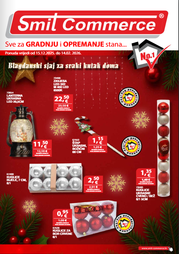 smit-commerce - Prelistajte katalog Smit Commerce, vrijedi od 15.12. do 14.02. - page: 1