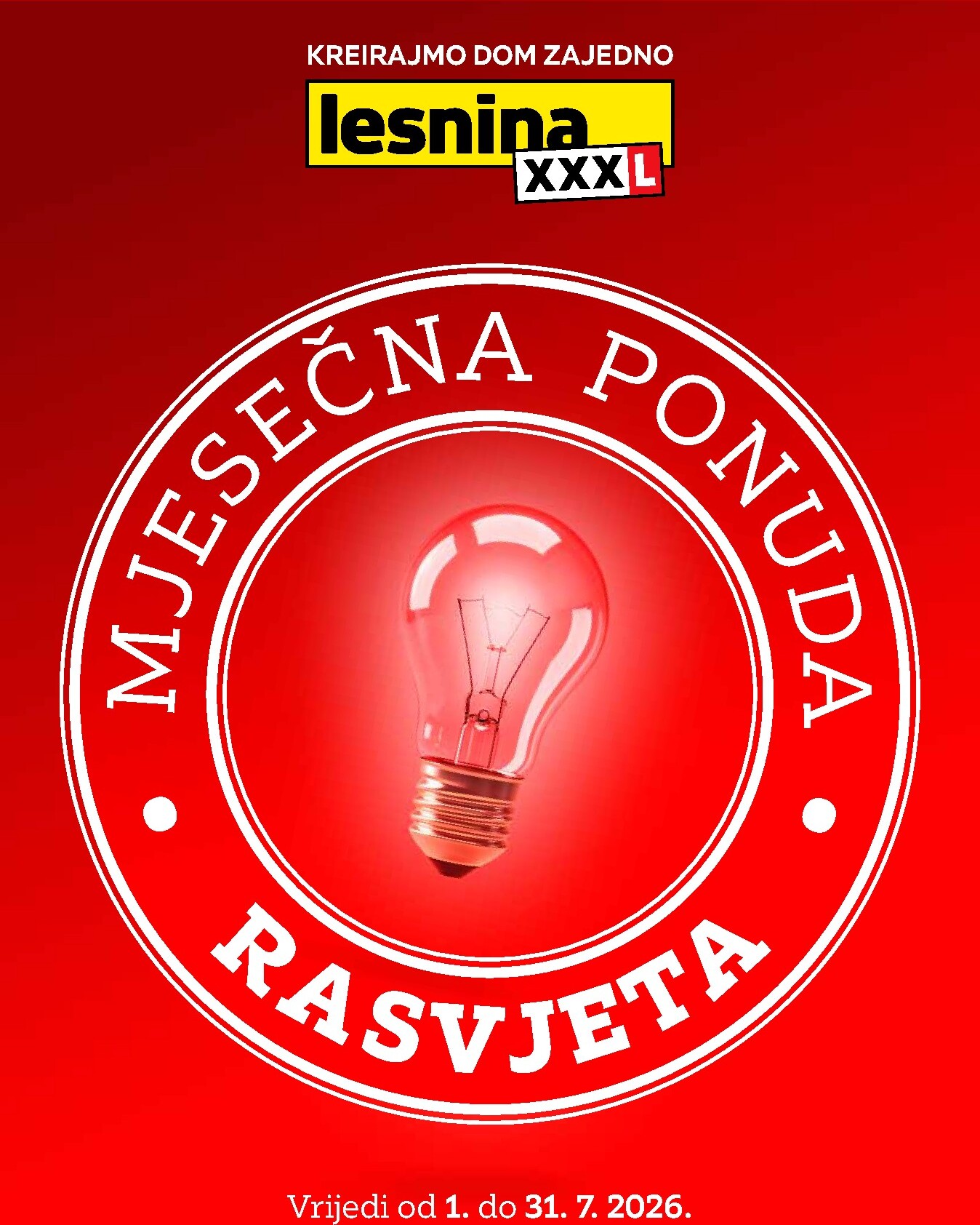 lesnina-xxxl - Aktualni katalog Lesnina - Mjesečna ponuda od srijede, 01.07.2026 do petka, 31.07.2026 - page: 1