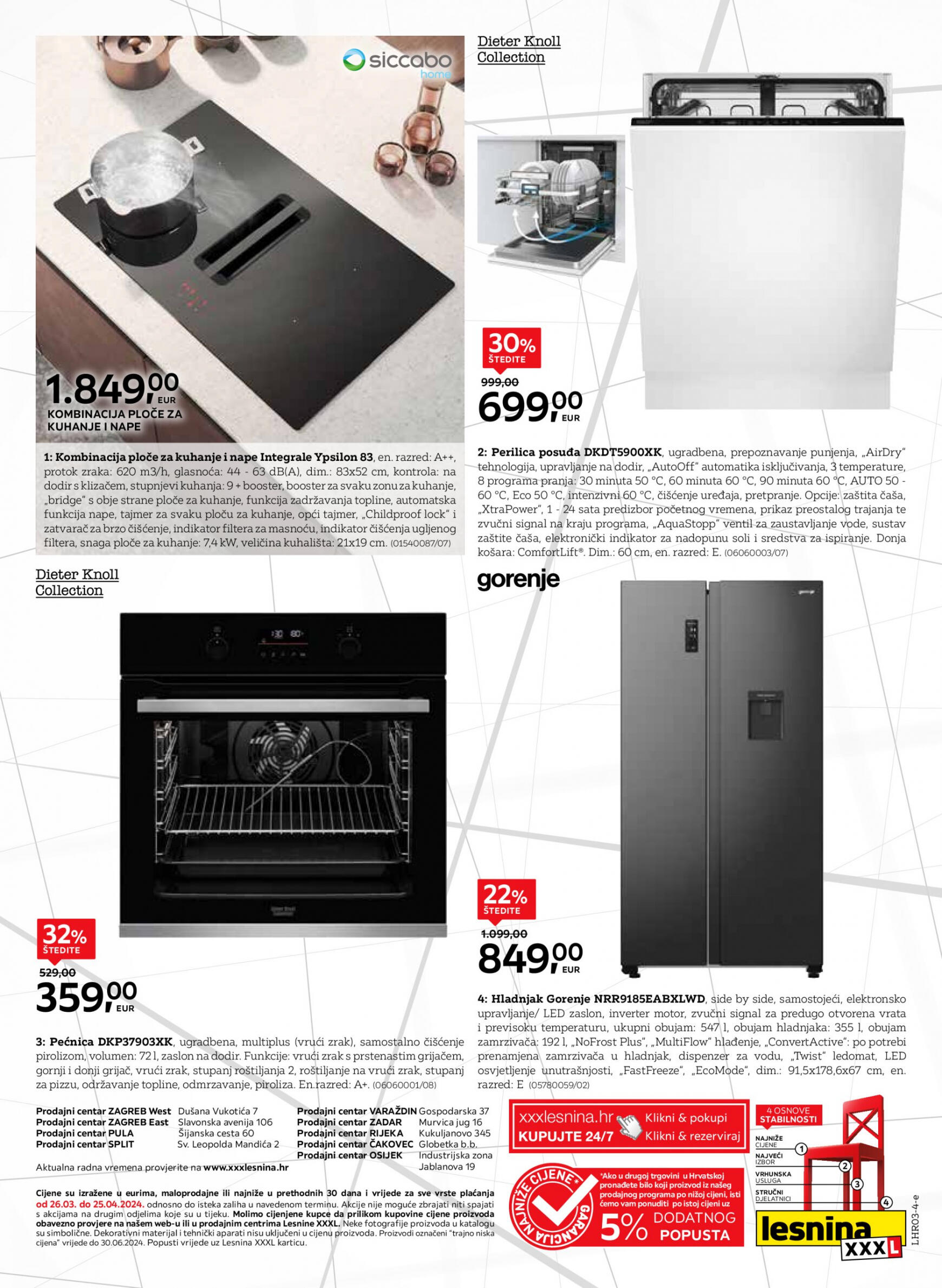 lesnina-xxxl - Novi katalog Lesnina XXXL - Super akcija kuhinja 26.03. - 25.04. - page: 8