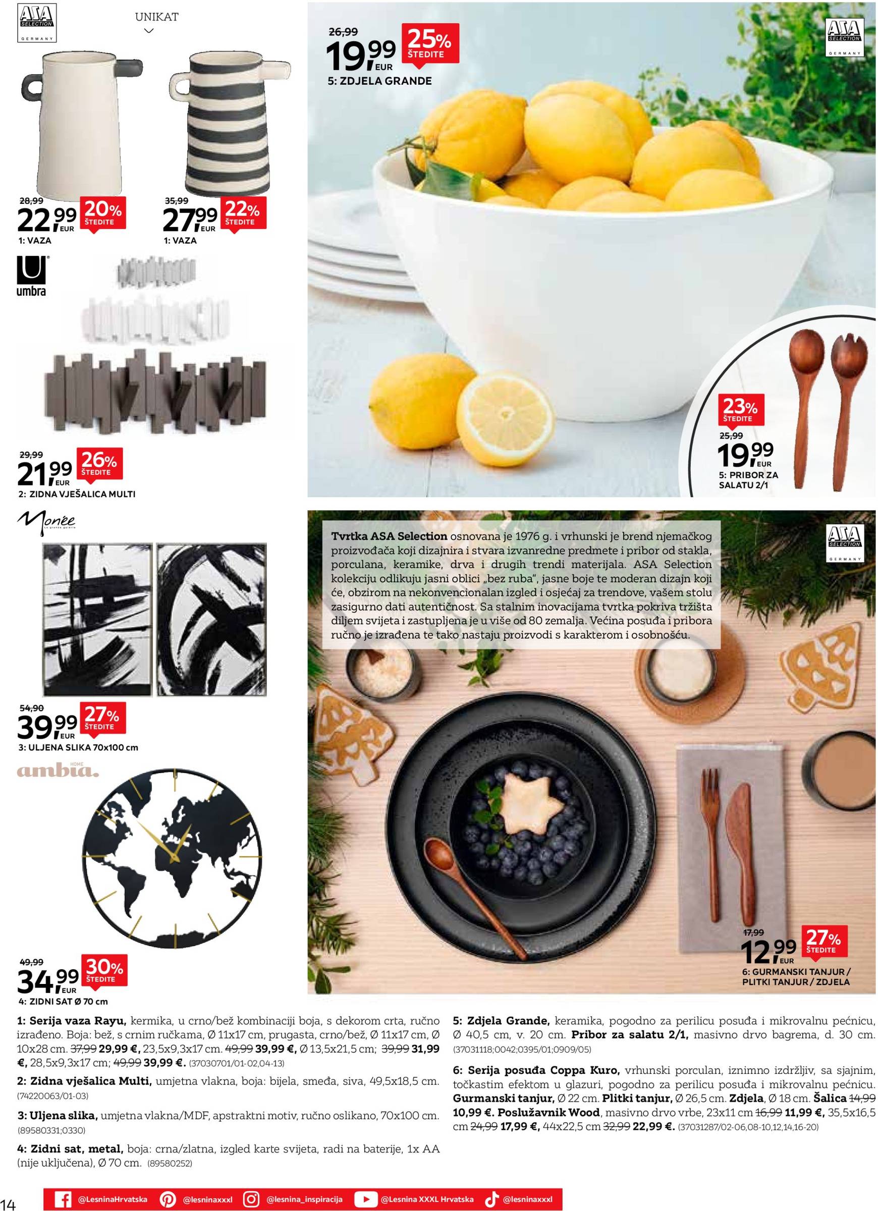 lesnina-xxxl - Lesnina - Ideje za darove katalog vrijedi od 02.12. do 24.12. - page: 14