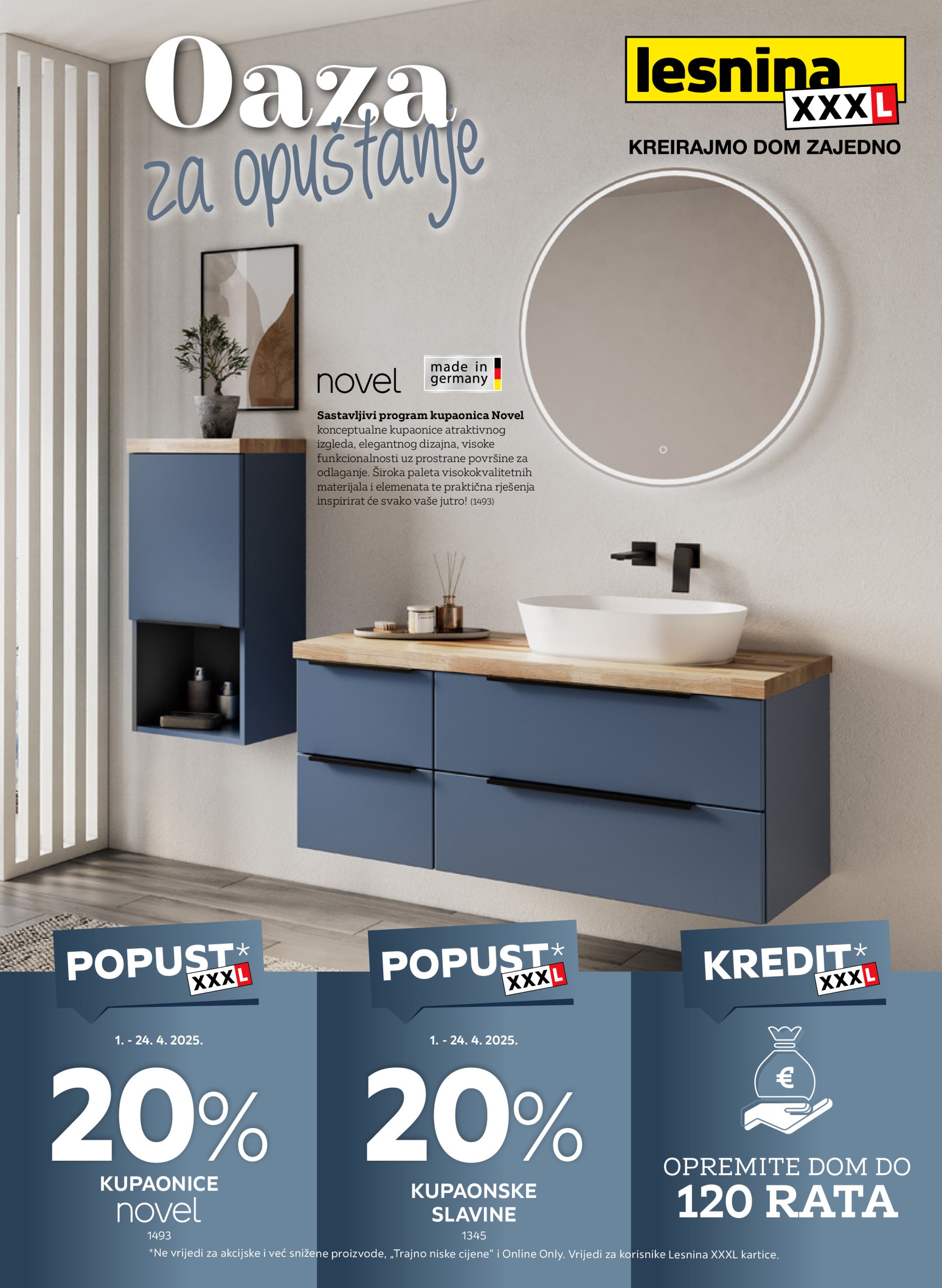 lesnina-xxxl - Lesnina - Oaza za opuštanje katalog vrijedi od 01.04. do 24.04.