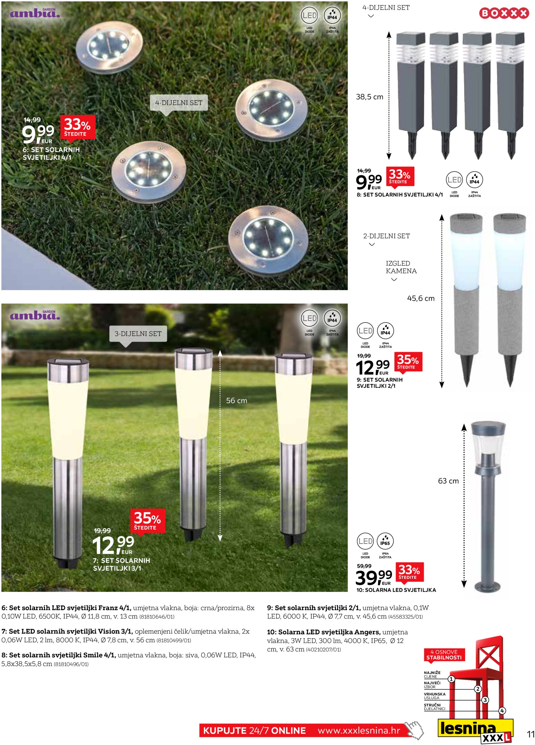 lesnina-xxxl - Lesnina - Vanjska rasvjeta katalog vrijedi od 01.04. do 31.05. - page: 11