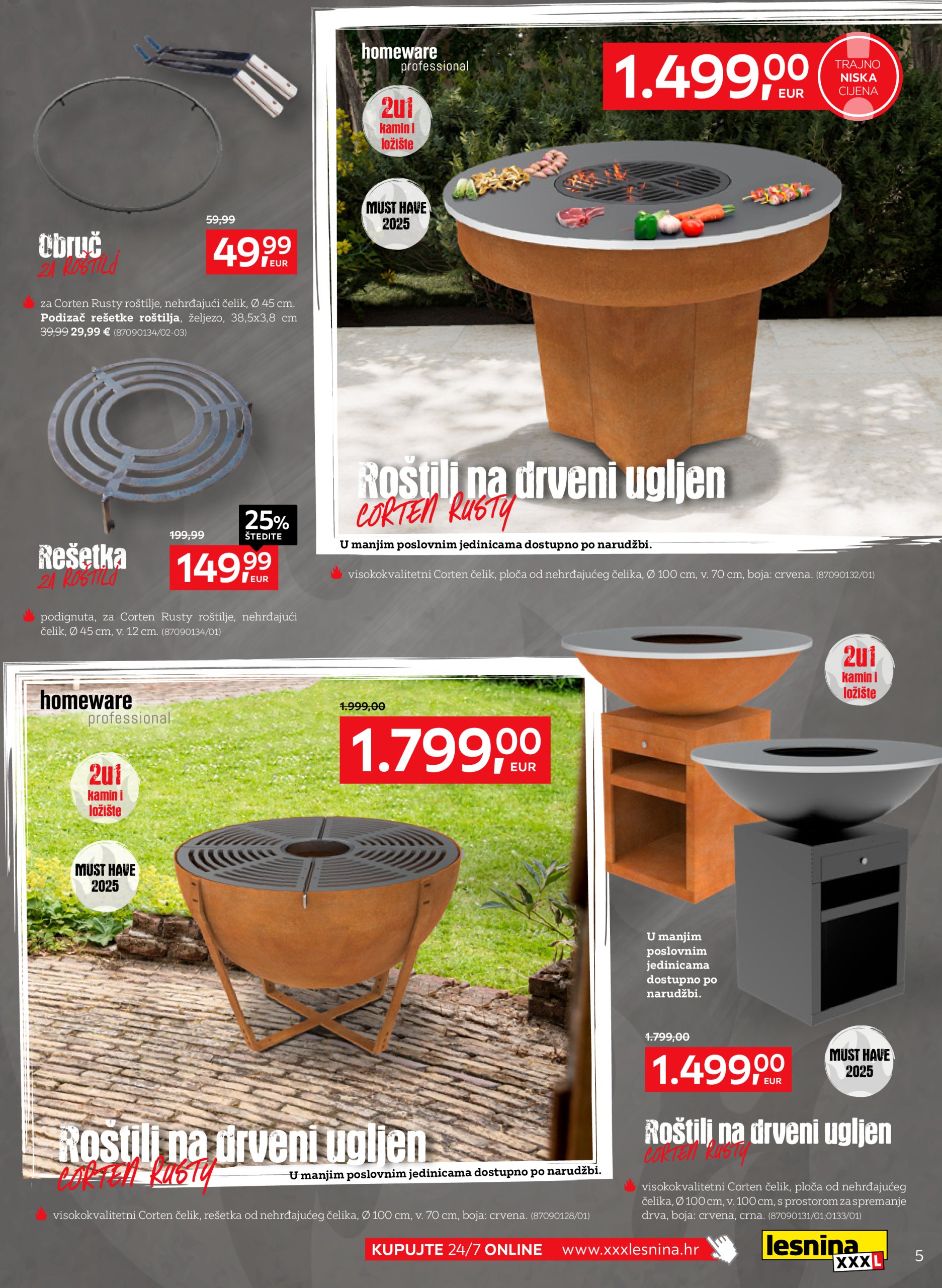 lesnina-xxxl - Lesnina - Proljetne roštiljad katalog vrijedi od 01.04. do 31.05. - page: 5