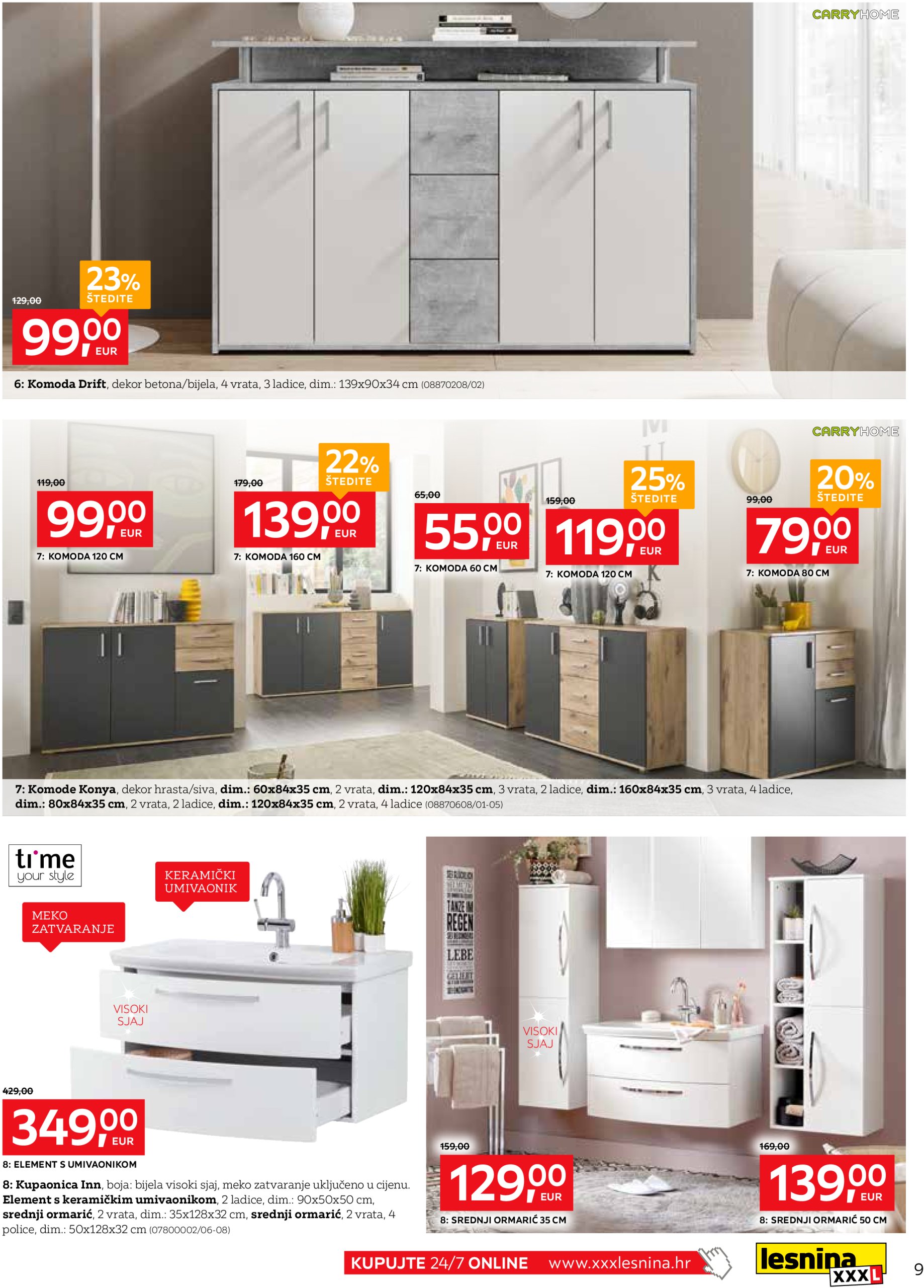 lesnina-xxxl - Lesnina - Za opuštene snove katalog vrijedi od 02.05. do 28.05. - page: 9
