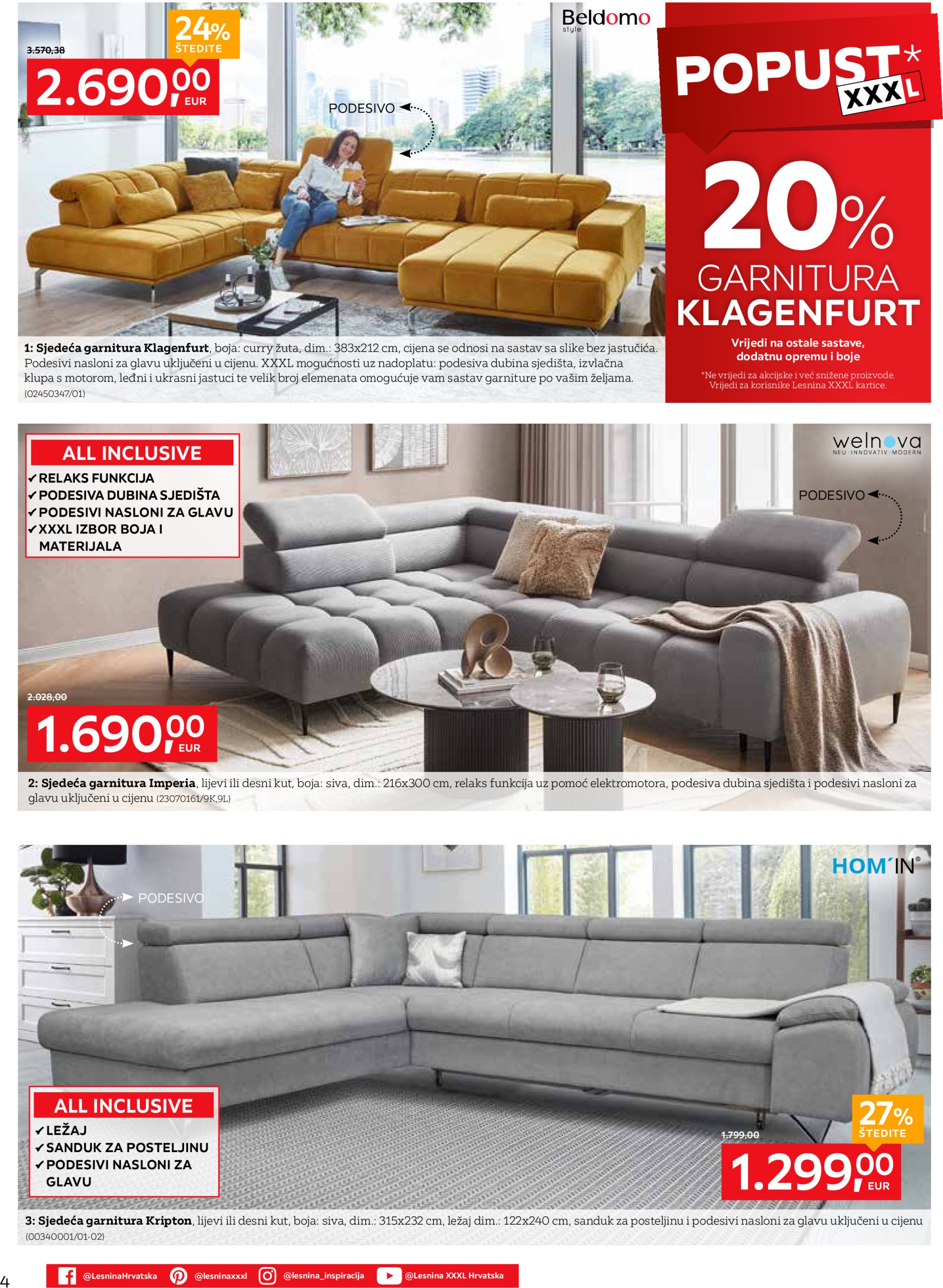 lesnina-xxxl - Lesnina - Za opuštene snove katalog vrijedi od 02.05. do 28.05. - page: 4