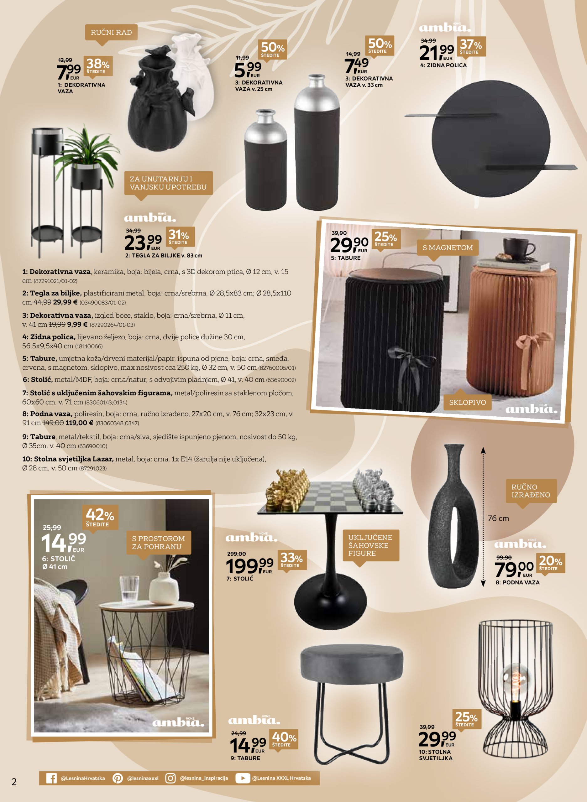 lesnina-xxxl - Lesnina - Detalji čine dom katalog vrijedi od 02.05. do 31.05. - page: 2