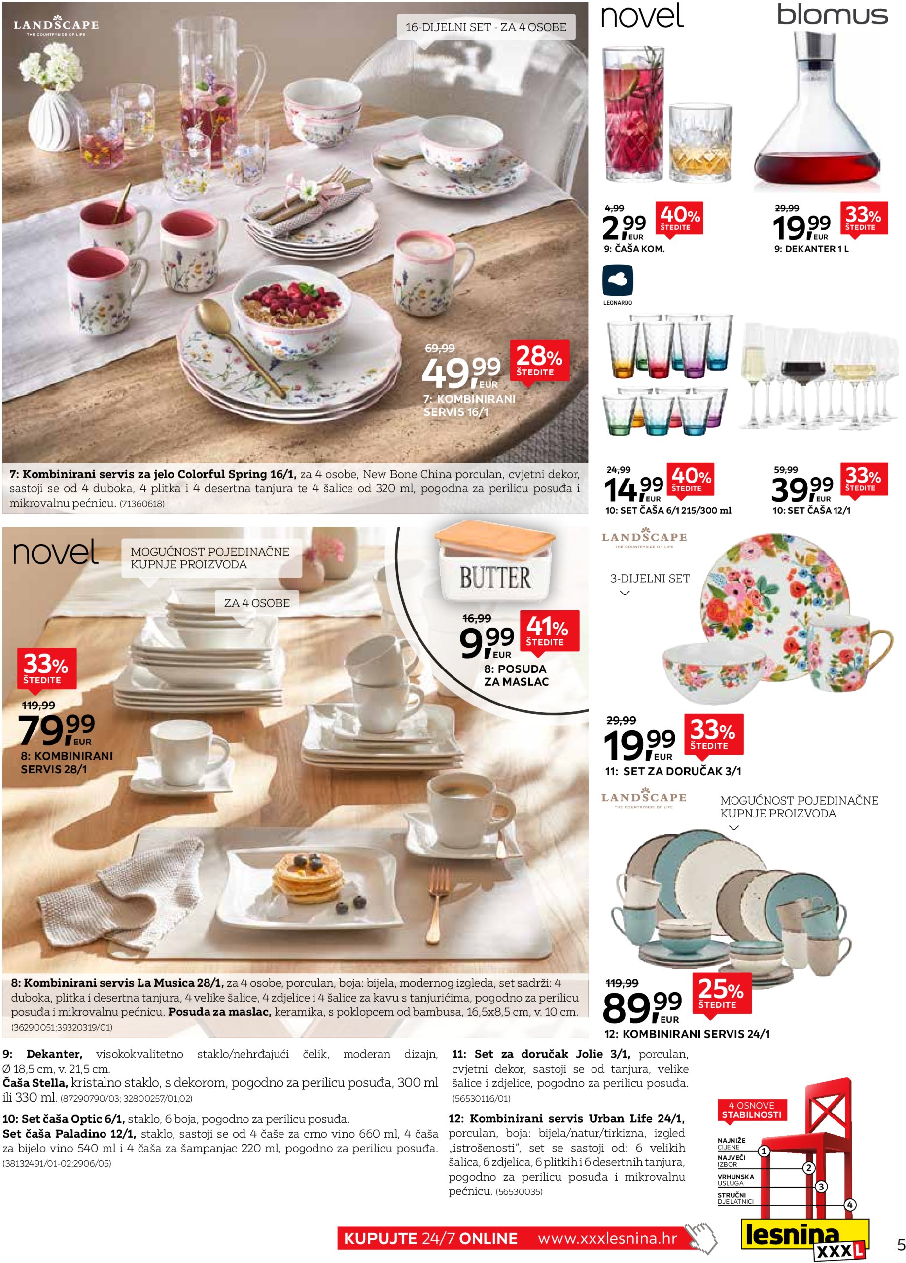 lesnina-xxxl - Lesnina - Gurmanska avantura katalog vrijedi od 02.05. do 31.05. - page: 5