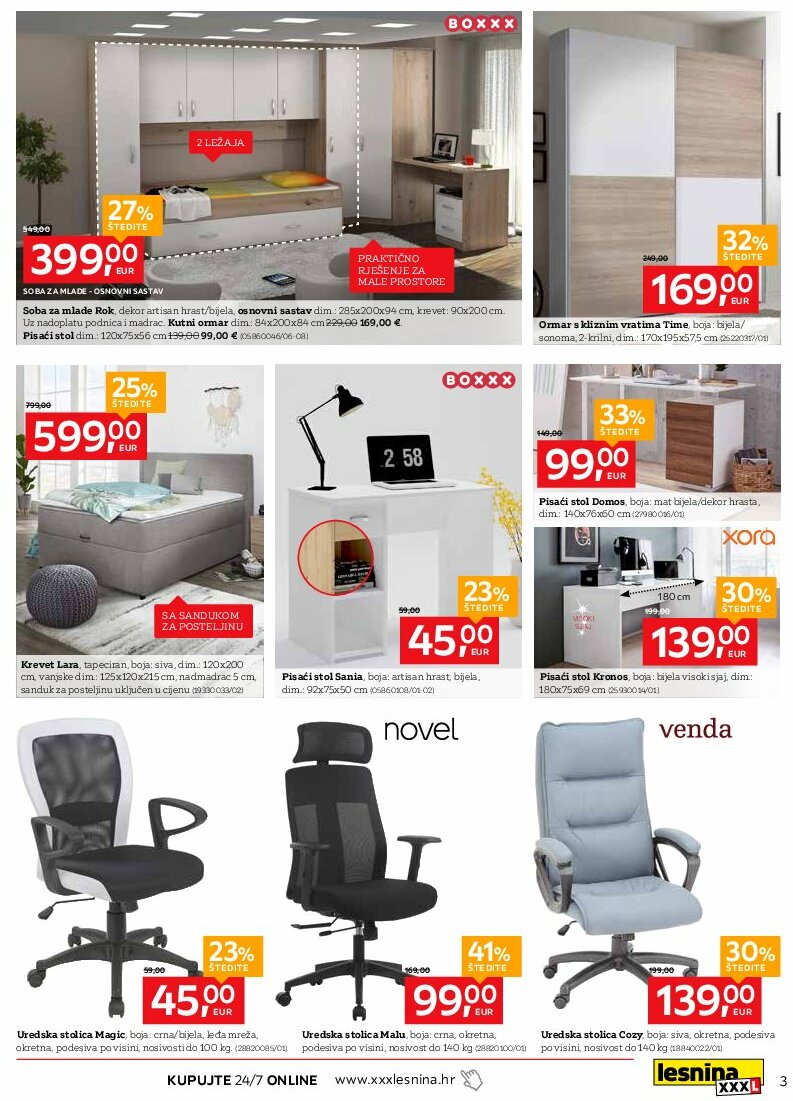 lesnina-xxxl - Prelistajte katalog Lesnina - Back to school, vrijedi od 06.08. do 28.08. - page: 3