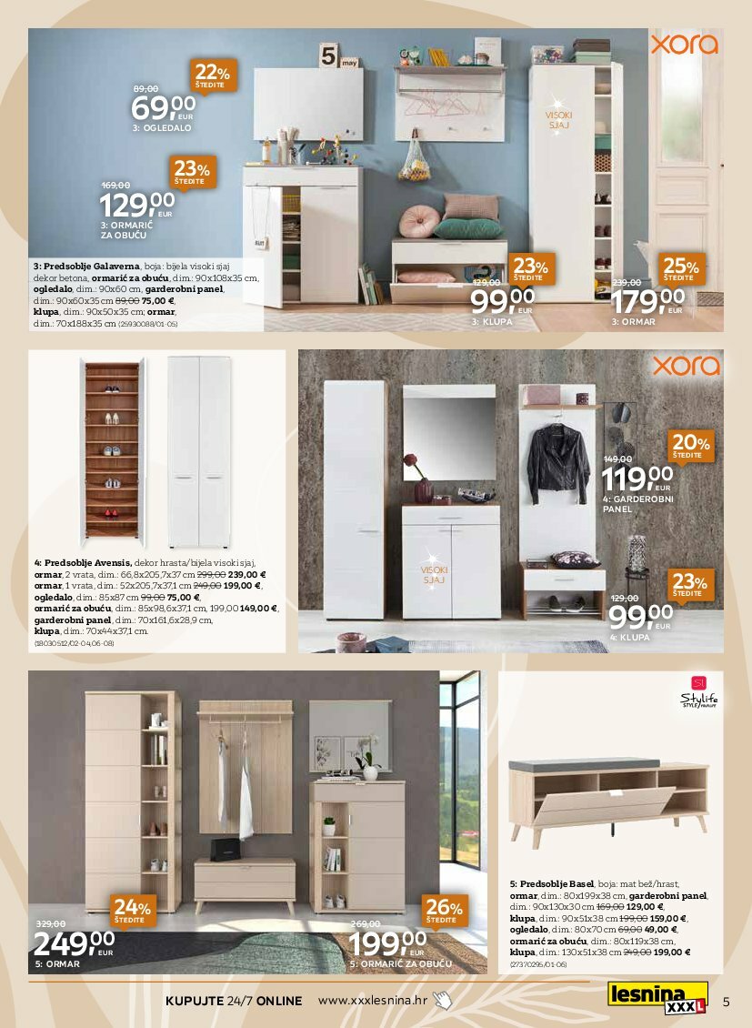 lesnina-xxxl - Prelistajte katalog Lesnina - Tihi heroji interijera, vrijedi od 01.08. do 28.08. - page: 5