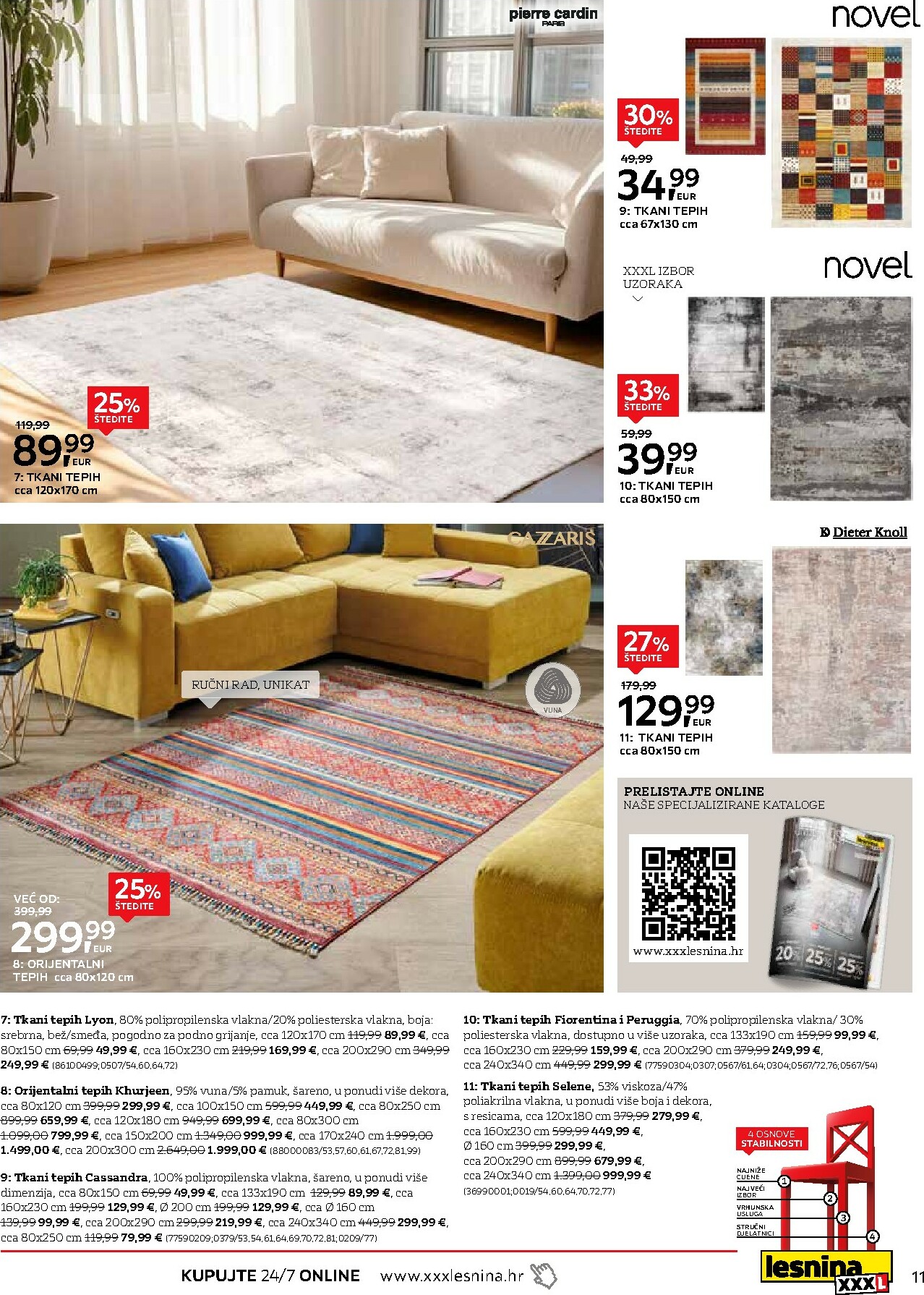 lesnina-xxxl - Prelistajte katalog Lesnina - Uživajte u snovima, vrijedi od 30.09. do 23.10. - page: 11