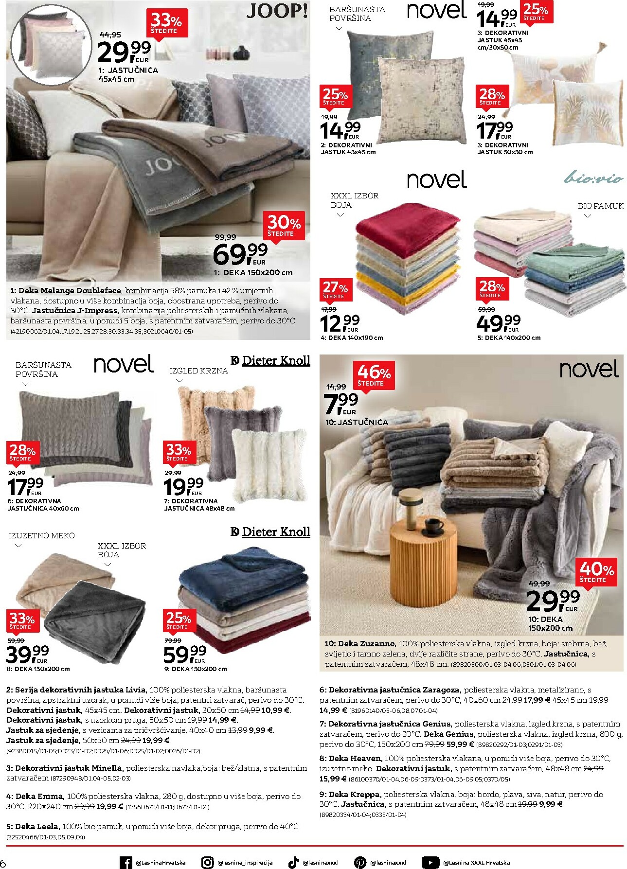 lesnina-xxxl - Prelistajte katalog Lesnina - Uživajte u snovima, vrijedi od 30.09. do 23.10. - page: 6