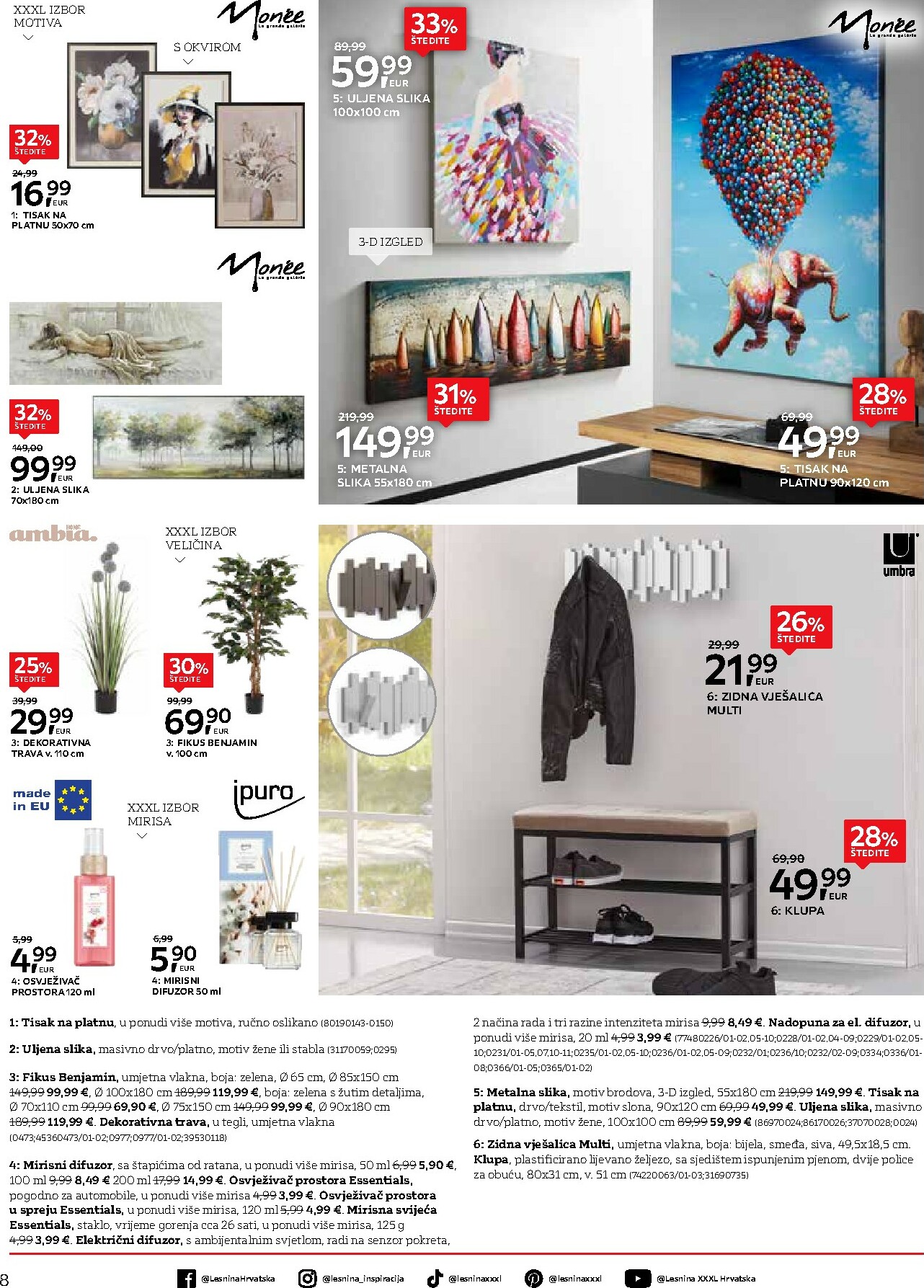 lesnina-xxxl - Prelistajte katalog Lesnina - Uživajte u snovima, vrijedi od 30.09. do 23.10. - page: 8