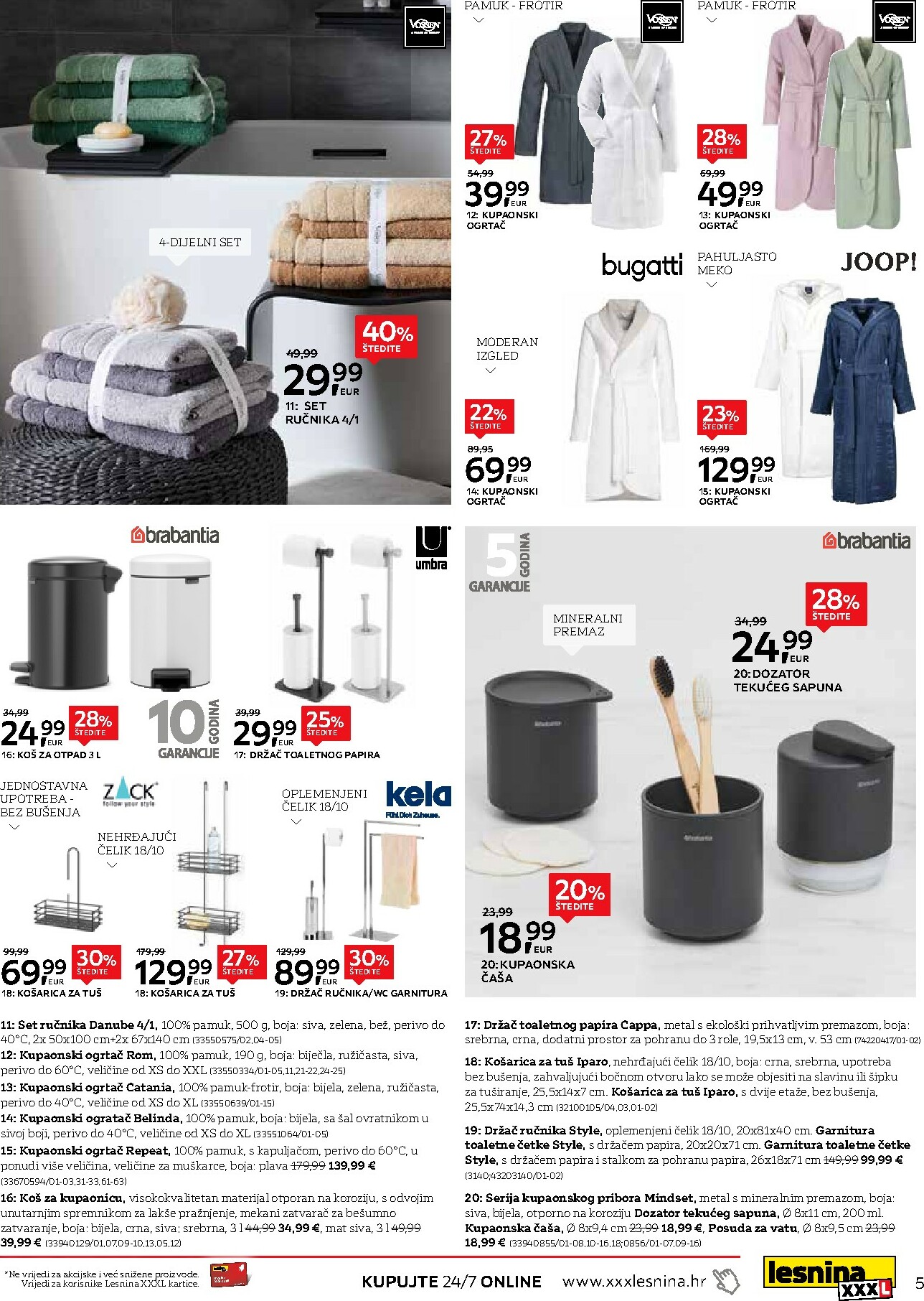 lesnina-xxxl - Prelistajte katalog Lesnina - Uživajte u snovima, vrijedi od 30.09. do 23.10. - page: 5
