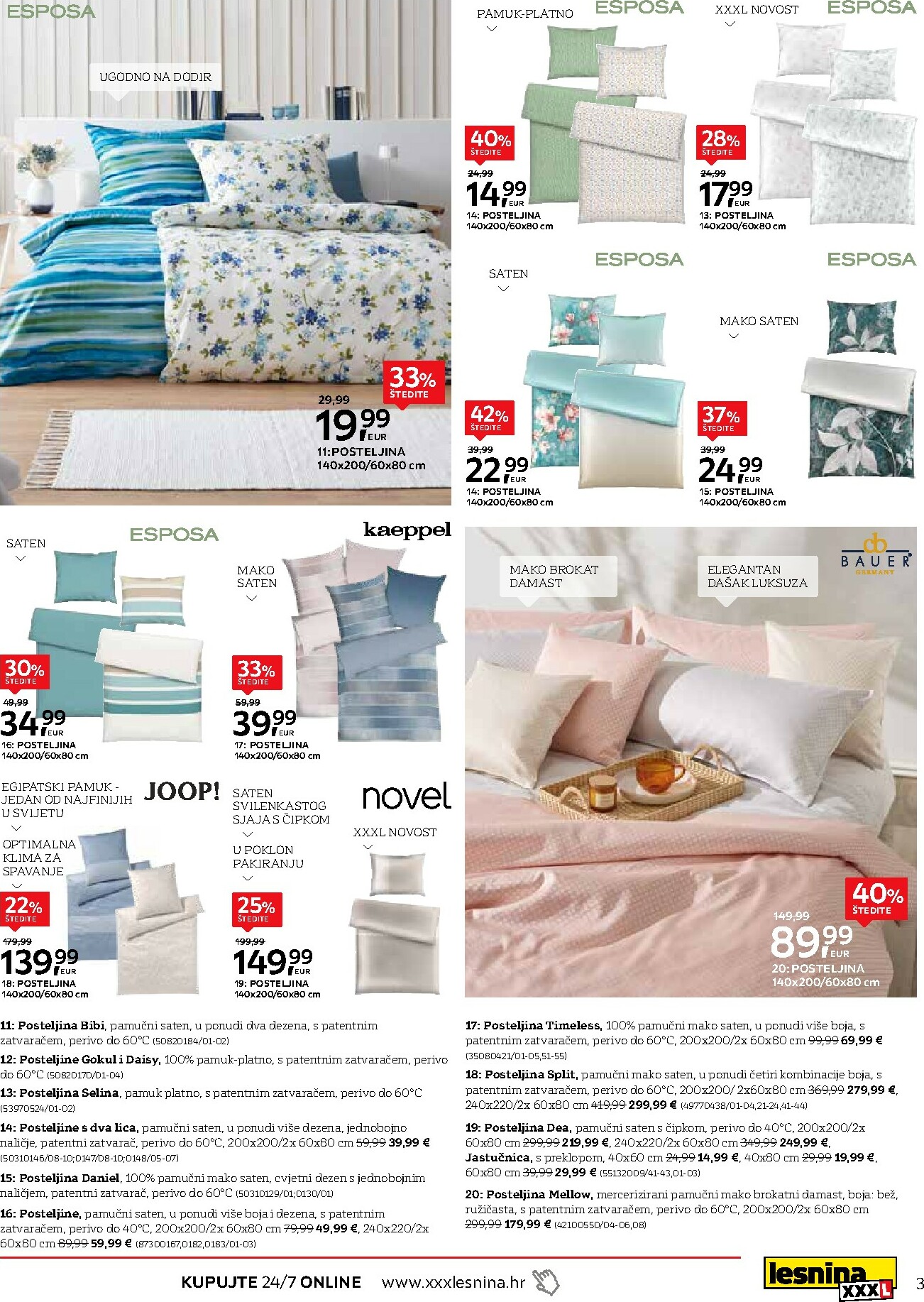 lesnina-xxxl - Prelistajte katalog Lesnina - Uživajte u snovima, vrijedi od 30.09. do 23.10. - page: 3