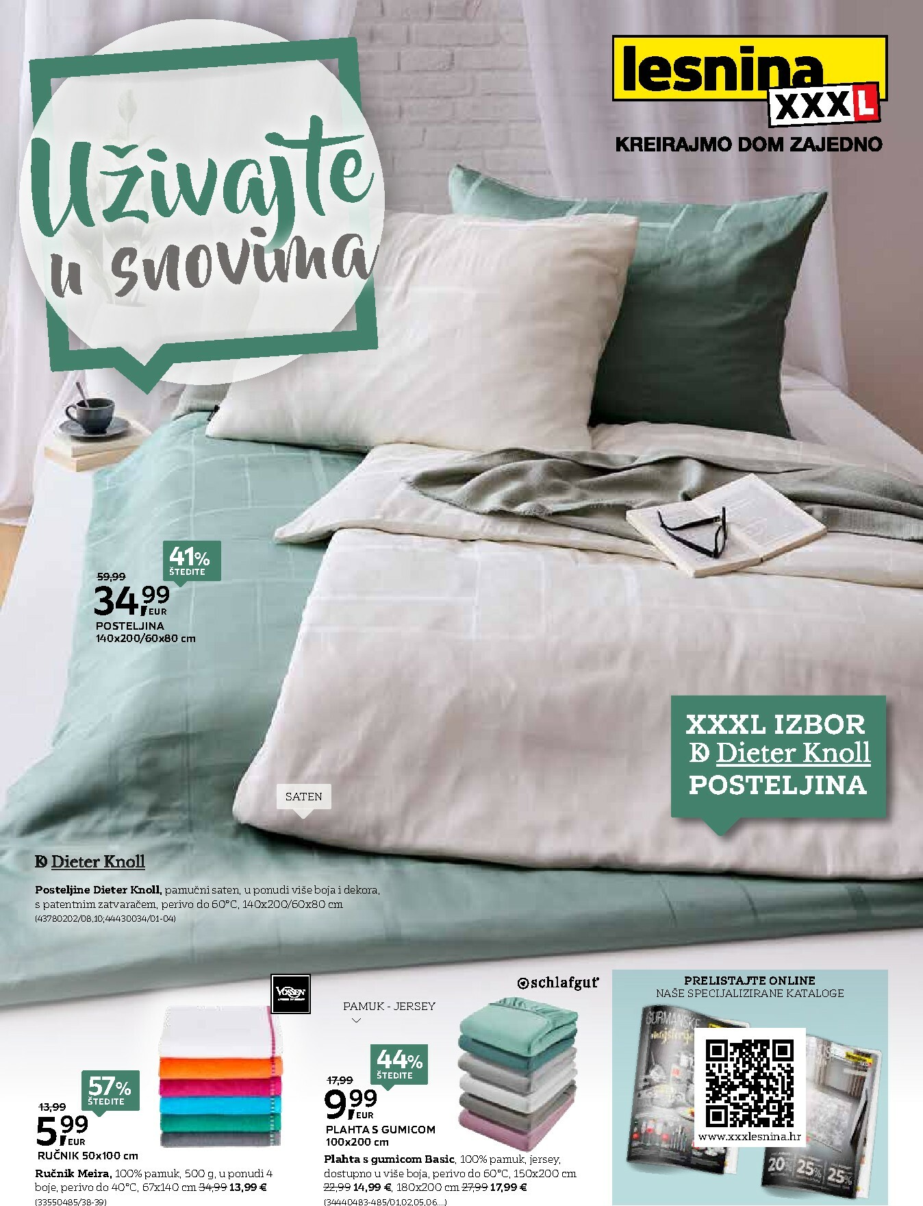 lesnina-xxxl - Prelistajte katalog Lesnina - Uživajte u snovima, vrijedi od 30.09. do 23.10.