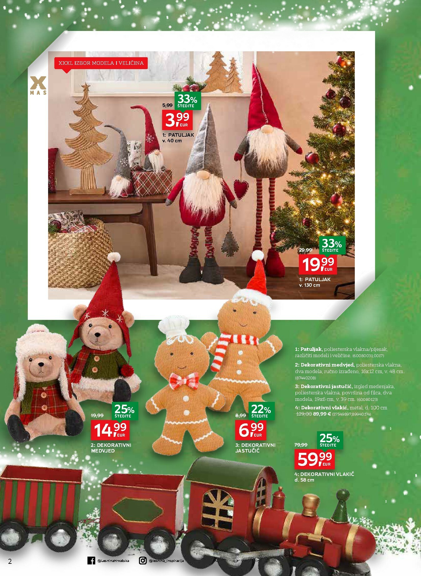 lesnina-xxxl - Prelistajte katalog Lesnina - Čarolija Božića, vrijedi od 29.10. do 30.11. - page: 2
