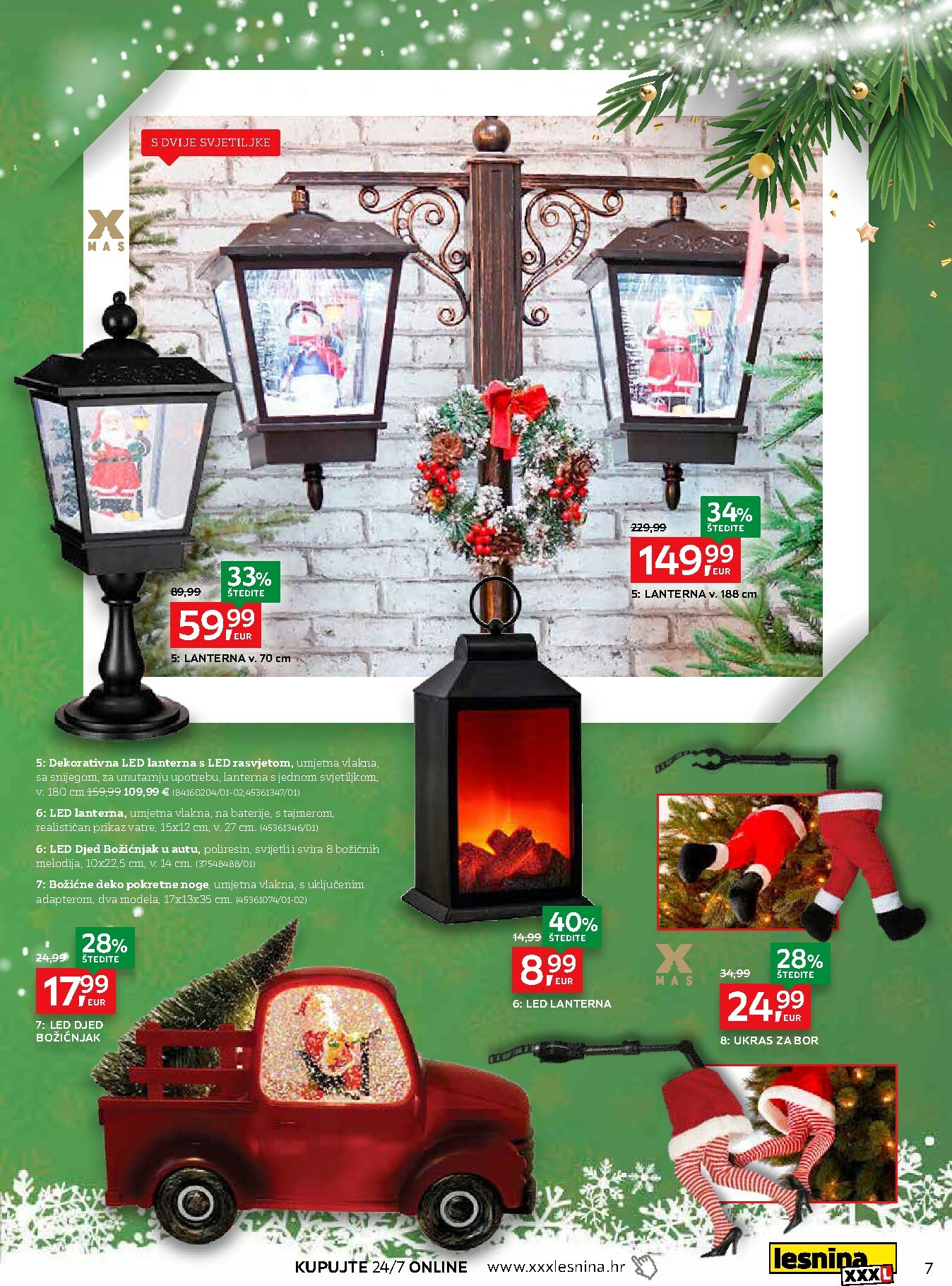 lesnina-xxxl - Prelistajte katalog Lesnina - Čarolija Božića, vrijedi od 29.10. do 30.11. - page: 7