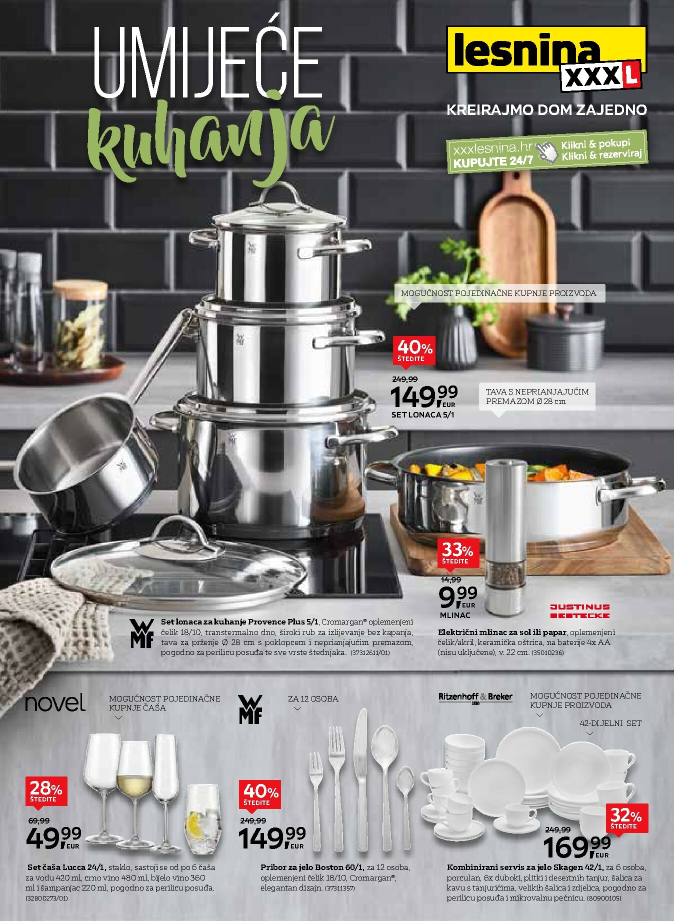 lesnina-xxxl - Prelistajte katalog Lesnina - Umijeće kuhanja, vrijedi od 03.11. do 20.11.