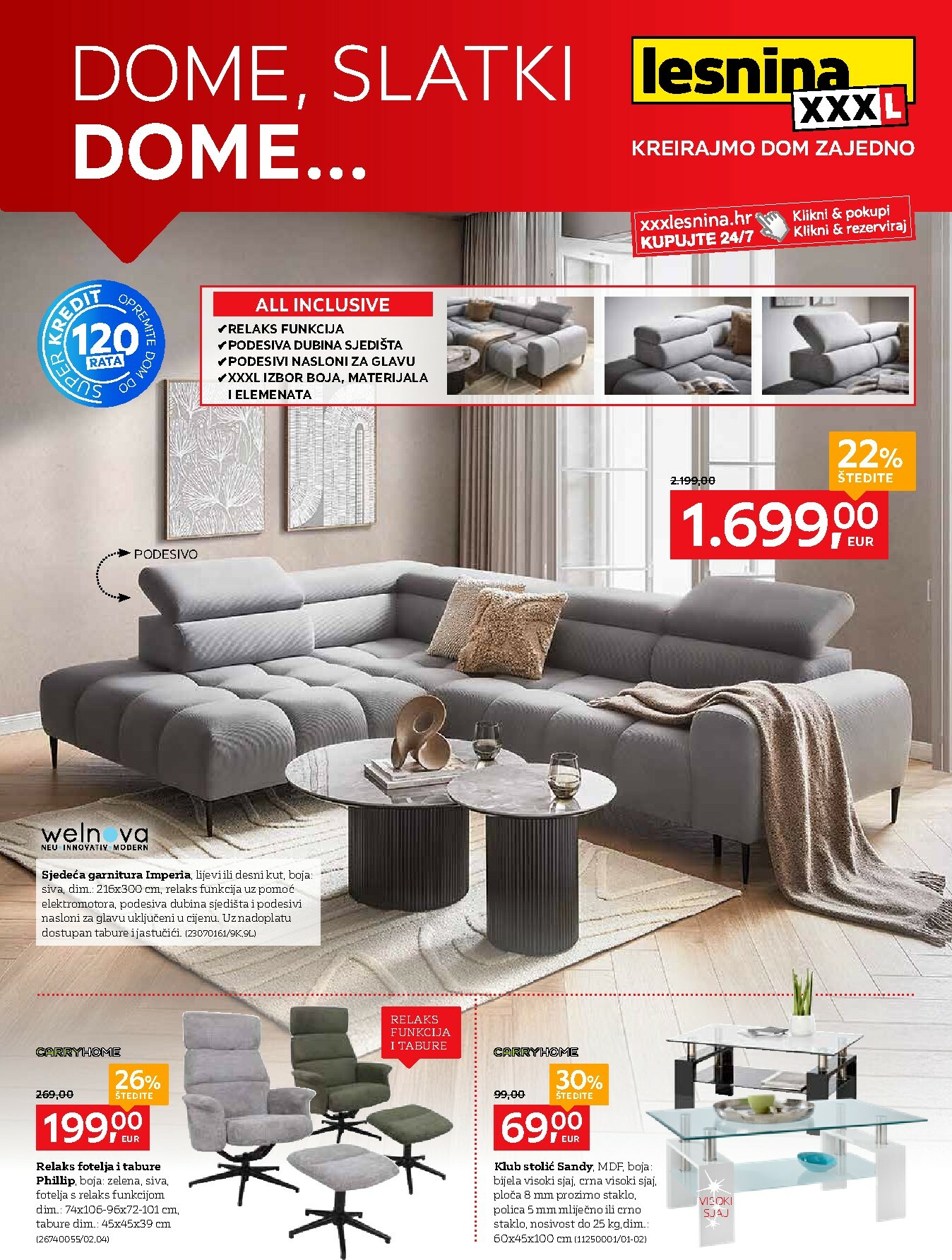 lesnina-xxxl - Prelistajte katalog Lesnina - Dome, slatki dome, vrijedi od 01.12. do 24.12.