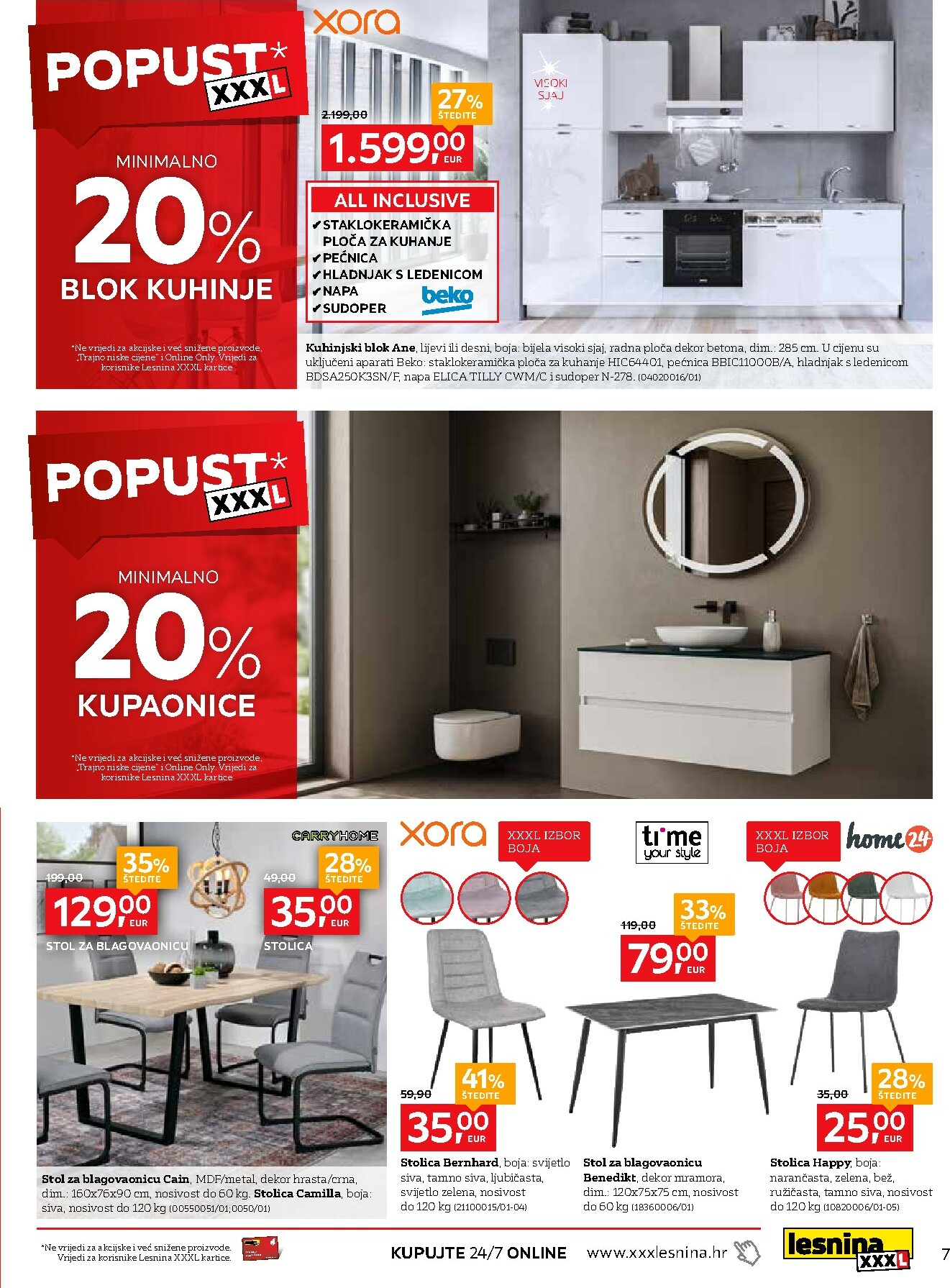 lesnina-xxxl - Prelistajte katalog Lesnina, vrijedi od 07.01. do 22.01. - page: 7