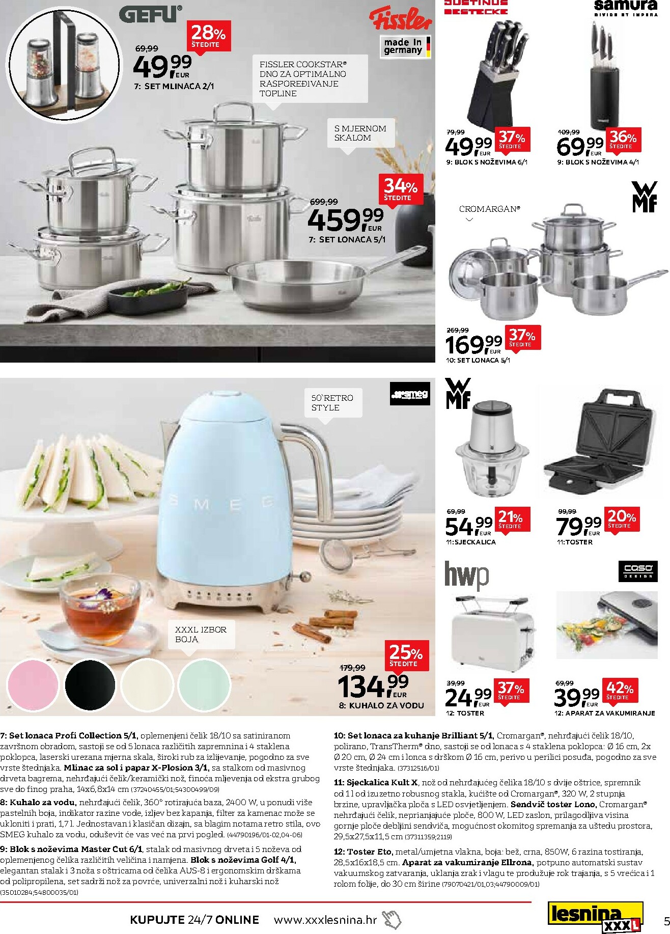 lesnina-xxxl - Prelistajte katalog Lesnina - Elegancija na stolu, vrijedi od 27.01.2026 do 19.02.2026 - page: 5