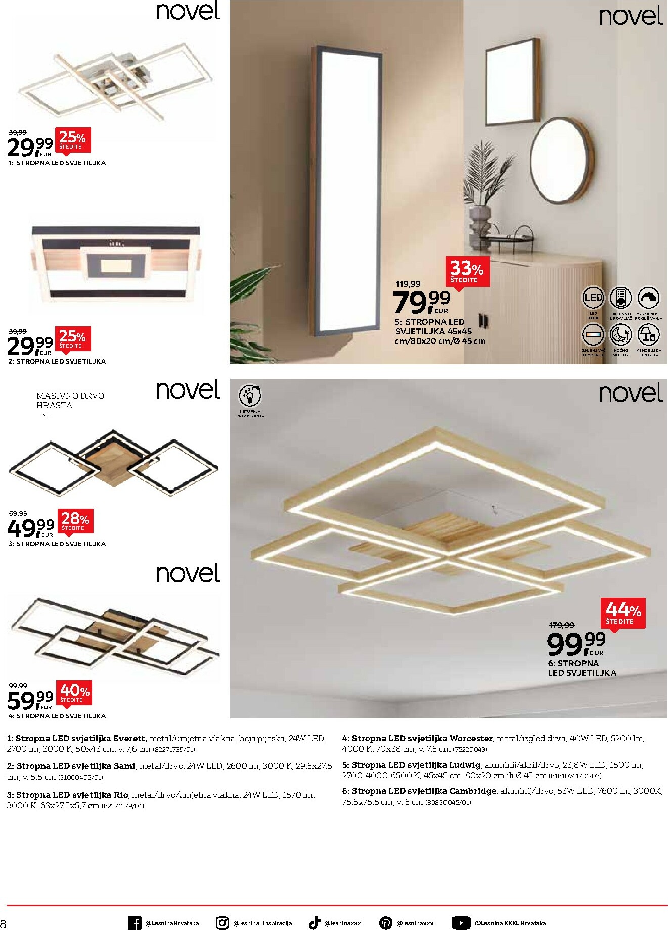 lesnina-xxxl - Prelistajte katalog Lesnina - Moderna rješenja rasvjete, vrijedi od 02.02.2026 do 28.02.2026 - page: 8