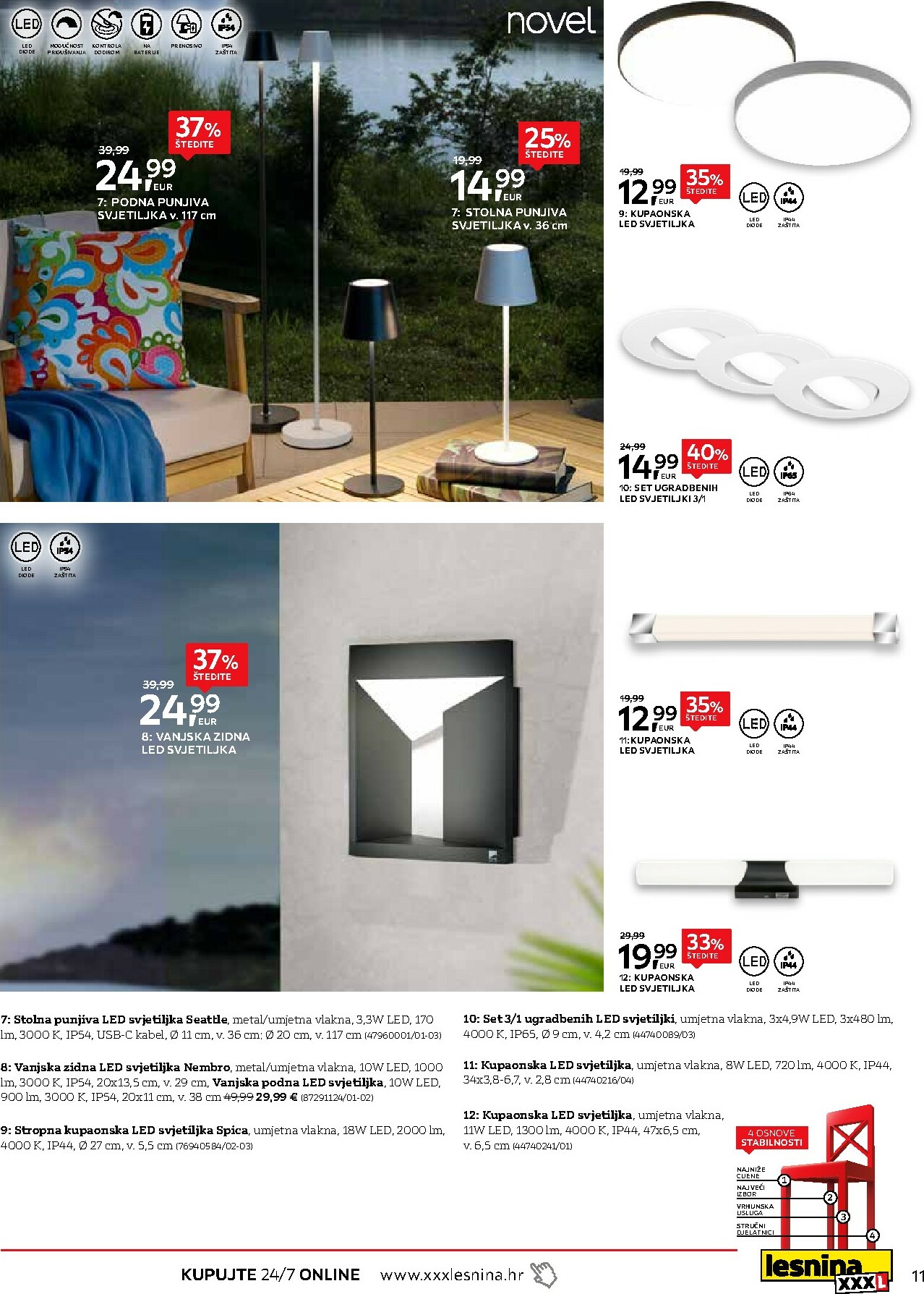 lesnina-xxxl - Prelistajte katalog Lesnina - Moderna rješenja rasvjete, vrijedi od 02.02.2026 do 28.02.2026 - page: 11