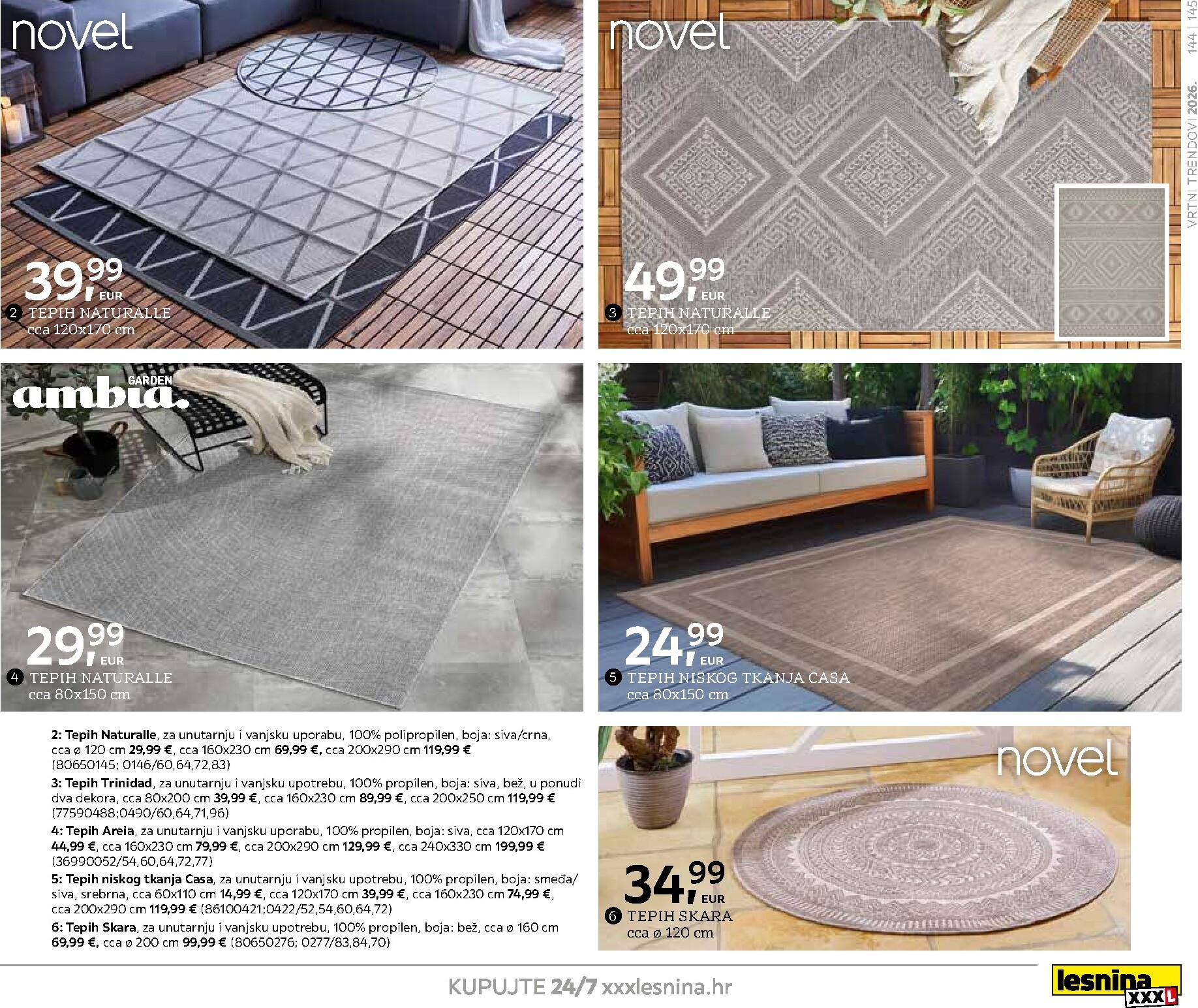 lesnina-xxxl - Prelistajte katalog Lesnina - Vrtni trendovi, vrijedi od 06.02.2026 do 31.10.2026 - page: 145
