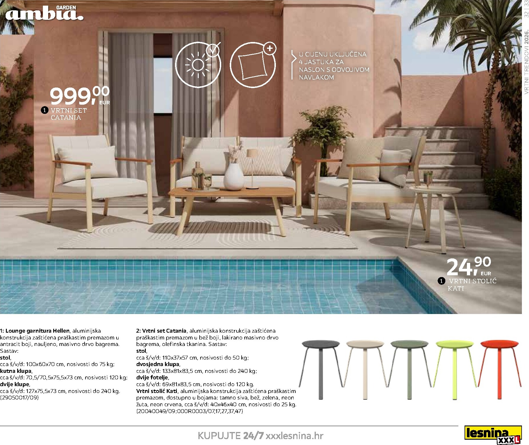 lesnina-xxxl - Prelistajte katalog Lesnina - Vrtni trendovi, vrijedi od 06.02.2026 do 31.10.2026 - page: 33