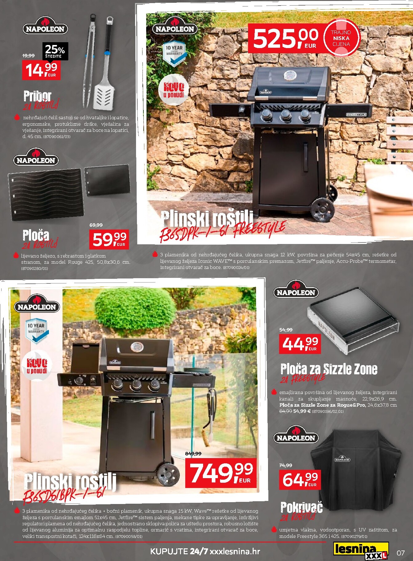 lesnina-xxxl - Aktualni Lesnina - Ljetne roštiljade katalog vrijedi od utorka 07.04.2026 do nedjelje 31.05.2026 - page: 7