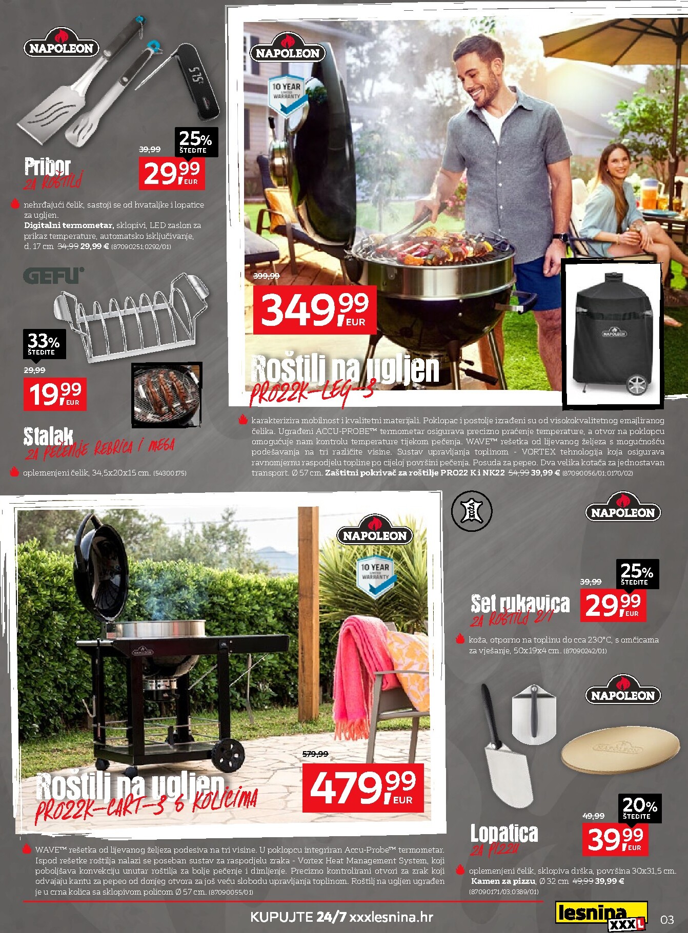 lesnina-xxxl - Aktualni Lesnina - Ljetne roštiljade katalog vrijedi od utorka 07.04.2026 do nedjelje 31.05.2026 - page: 3