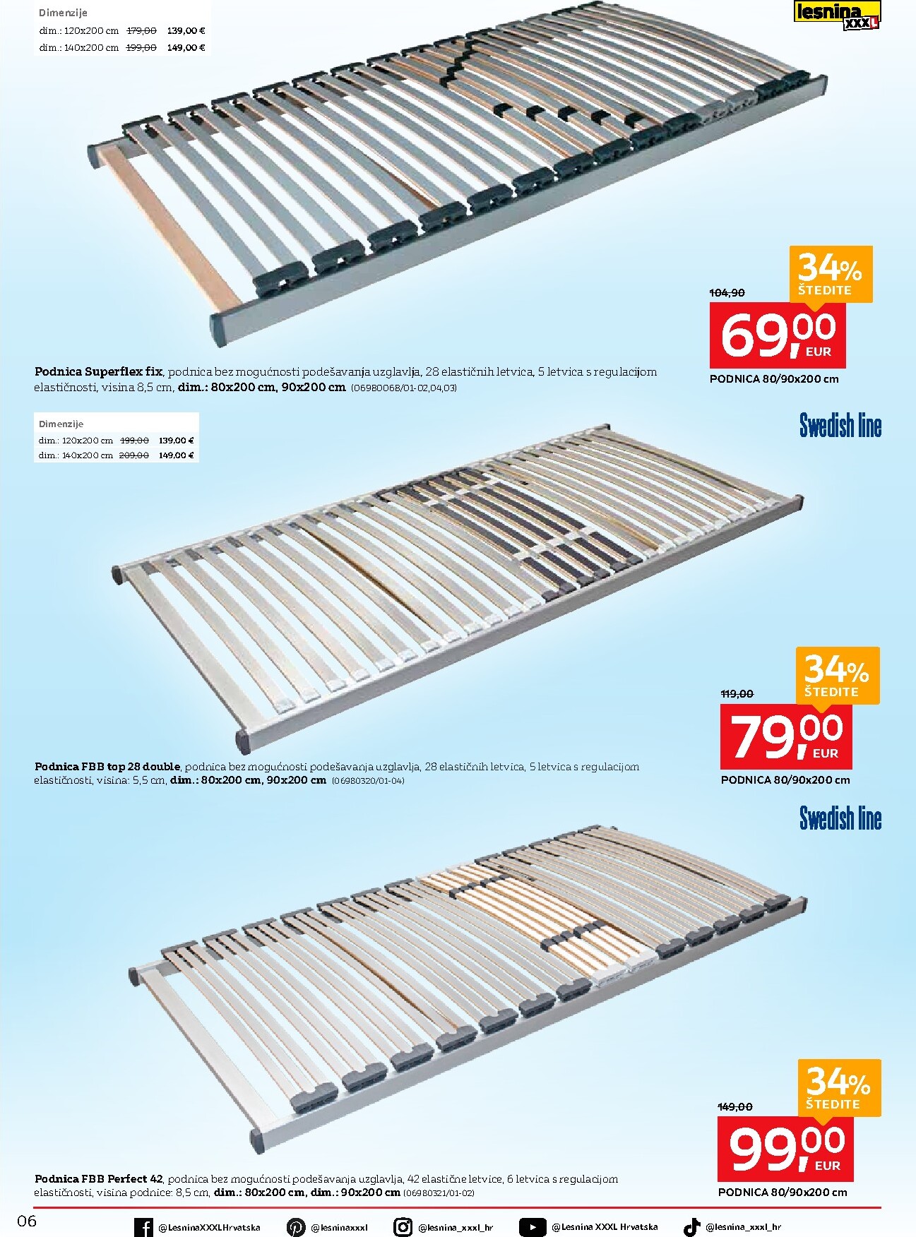 lesnina-xxxl - Aktualni Lesnina - Zaspi lakše, spavaj bolje katalog vrijedi od ponedjeljka 20.04.2026 do subote 23.05.2026 - page: 6