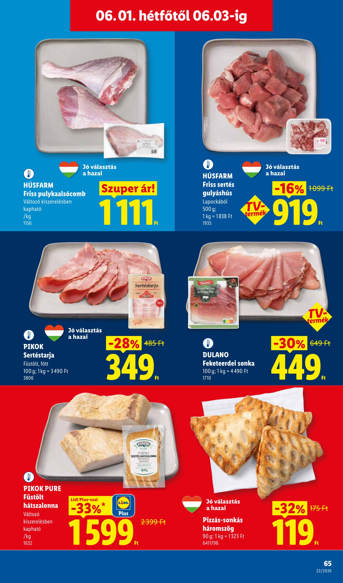 lidl - Lidl hirdetmény a következő hétre csütörtöktől 2026.05.28.-tól szerdától 2026.06.03.-ig - page: 65