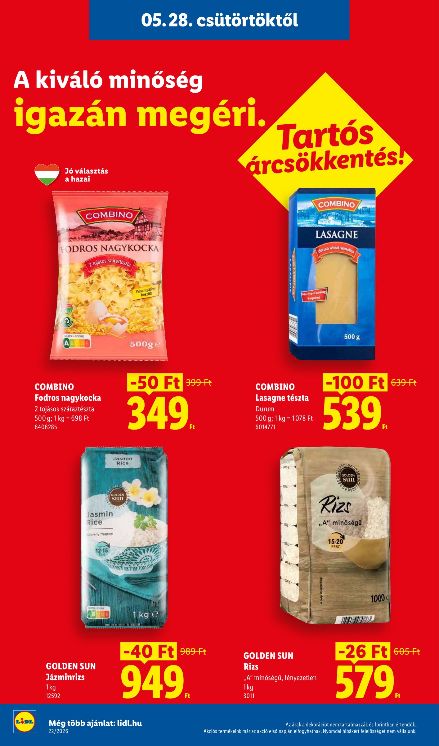 lidl - Lidl hirdetmény a következő hétre csütörtöktől 2026.05.28.-tól szerdától 2026.06.03.-ig - page: 4