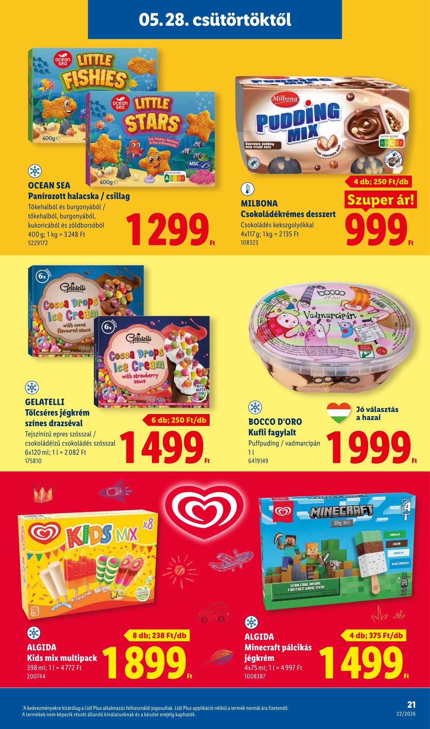 lidl - Lidl hirdetmény a következő hétre csütörtöktől 2026.05.28.-tól szerdától 2026.06.03.-ig - page: 21