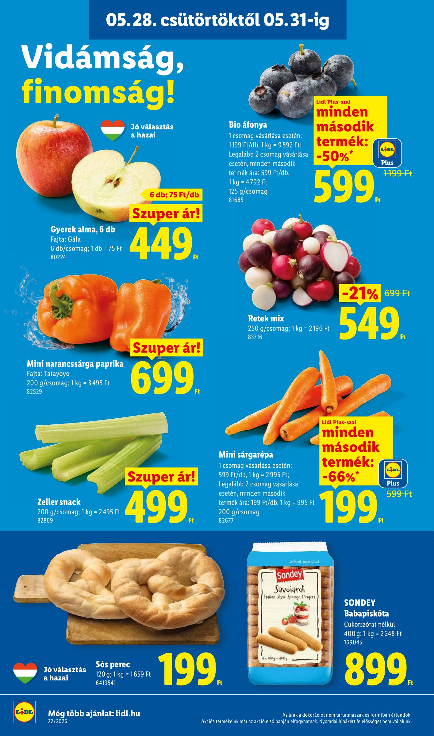 lidl - Lidl hirdetmény a következő hétre csütörtöktől 2026.05.28.-tól szerdától 2026.06.03.-ig - page: 20