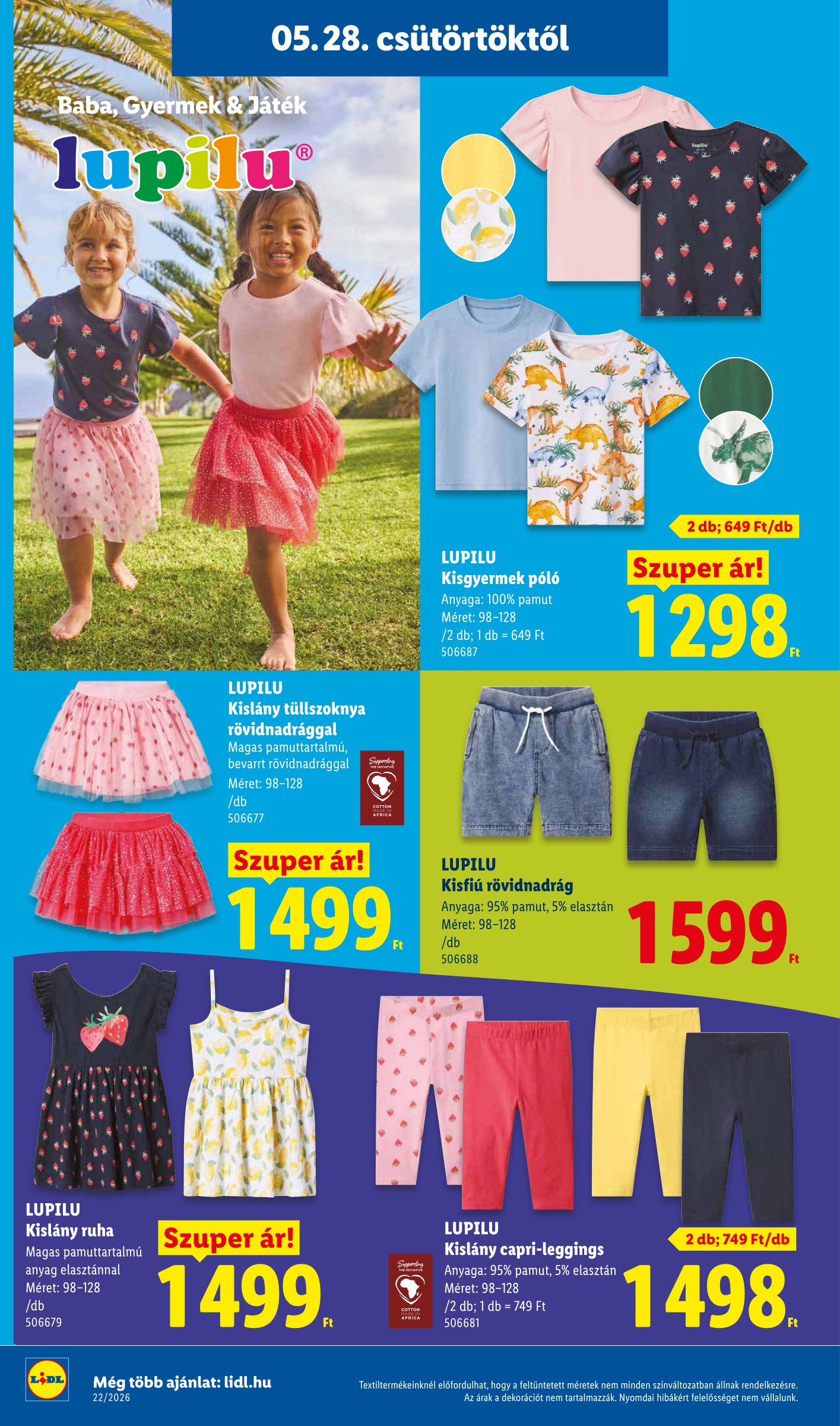 lidl - Lidl hirdetmény a következő hétre csütörtöktől 2026.05.28.-tól szerdától 2026.06.03.-ig - page: 38