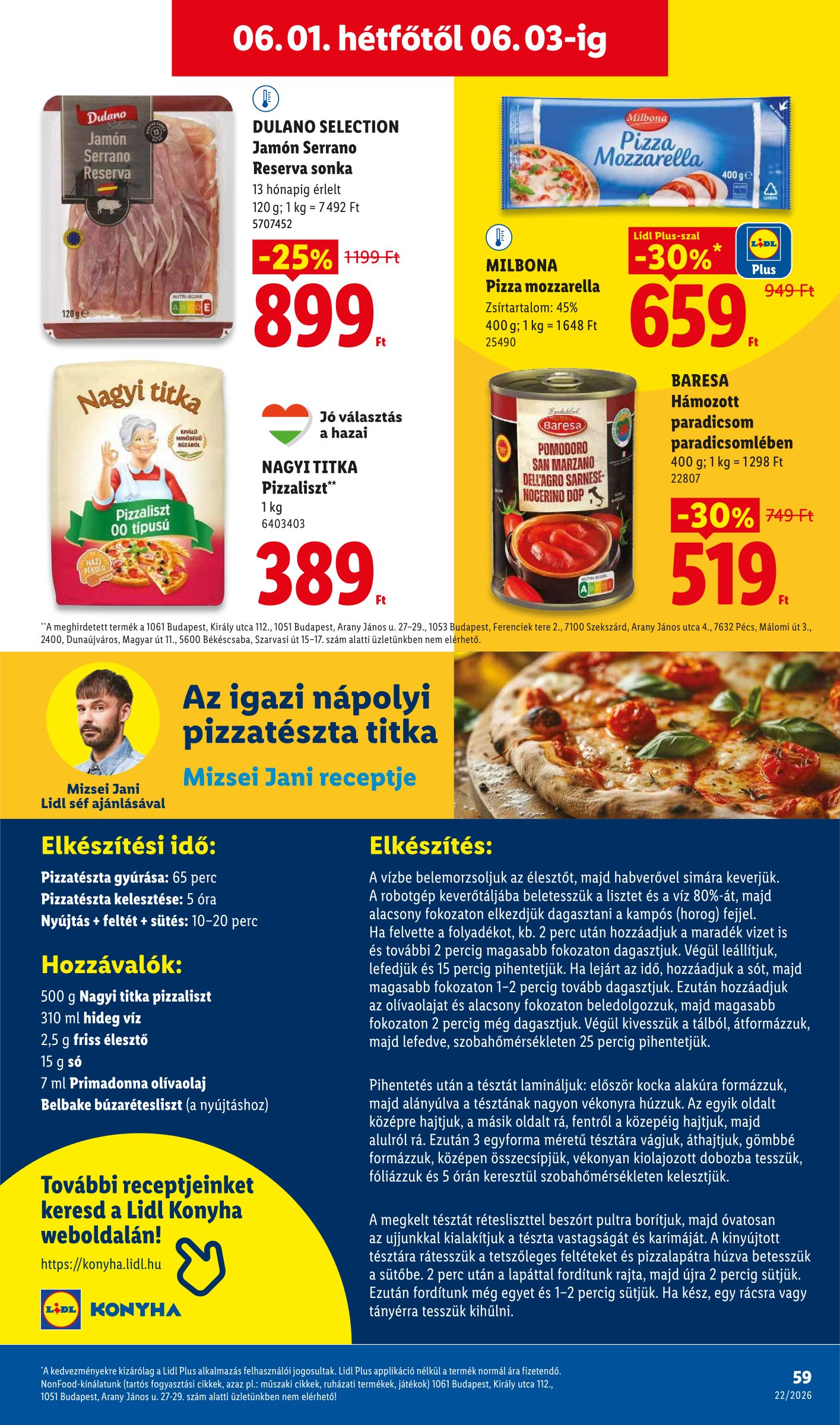lidl - Lidl hirdetmény a következő hétre csütörtöktől 2026.05.28.-tól szerdától 2026.06.03.-ig - page: 59
