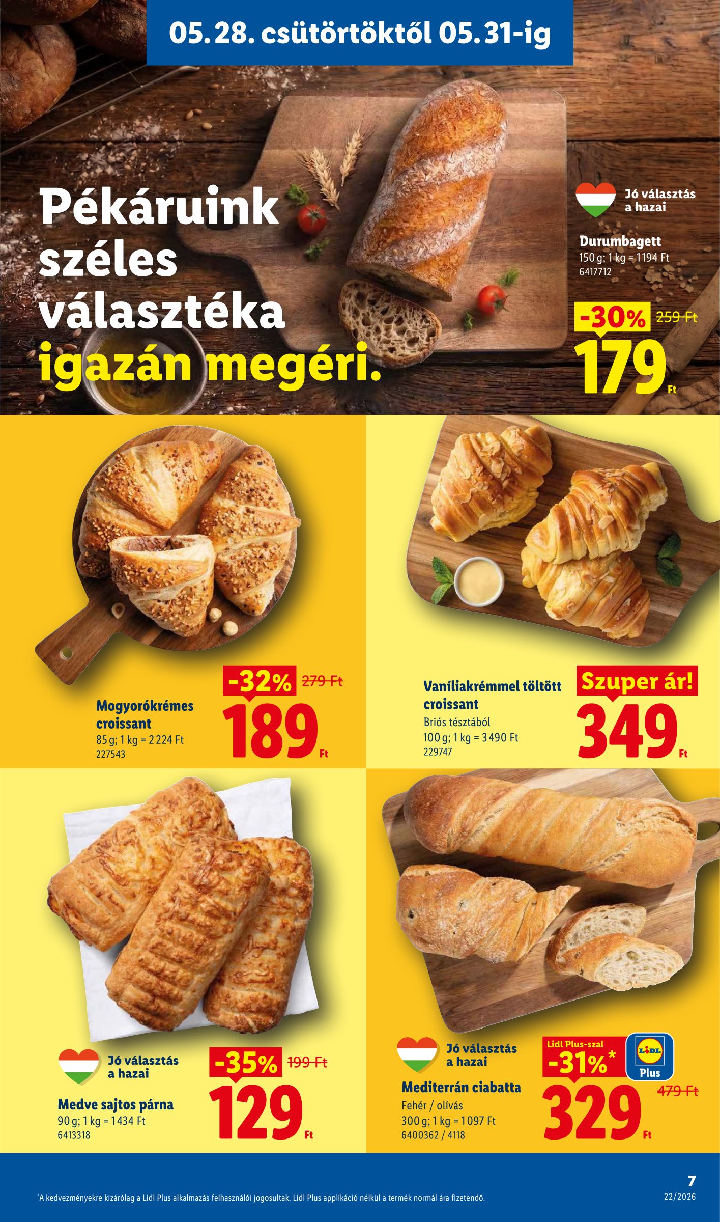 lidl - Lidl hirdetmény a következő hétre csütörtöktől 2026.05.28.-tól szerdától 2026.06.03.-ig - page: 7