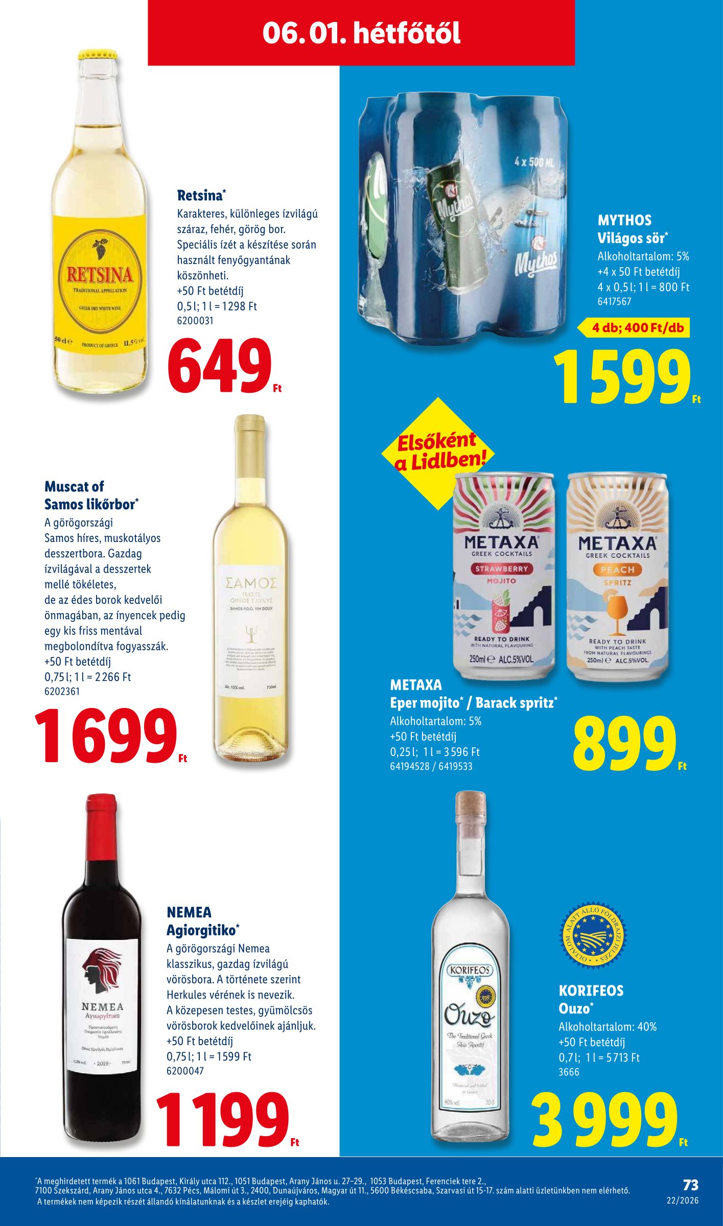 lidl - Lidl hirdetmény a következő hétre csütörtöktől 2026.05.28.-tól szerdától 2026.06.03.-ig - page: 73