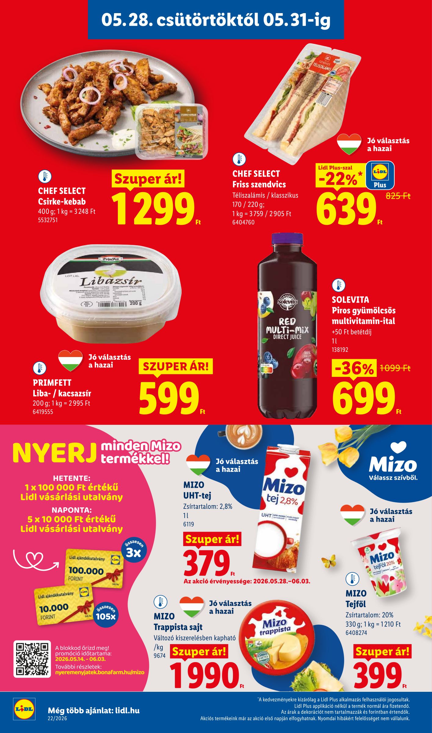 lidl - Lidl hirdetmény a következő hétre csütörtöktől 2026.05.28.-tól szerdától 2026.06.03.-ig - page: 12
